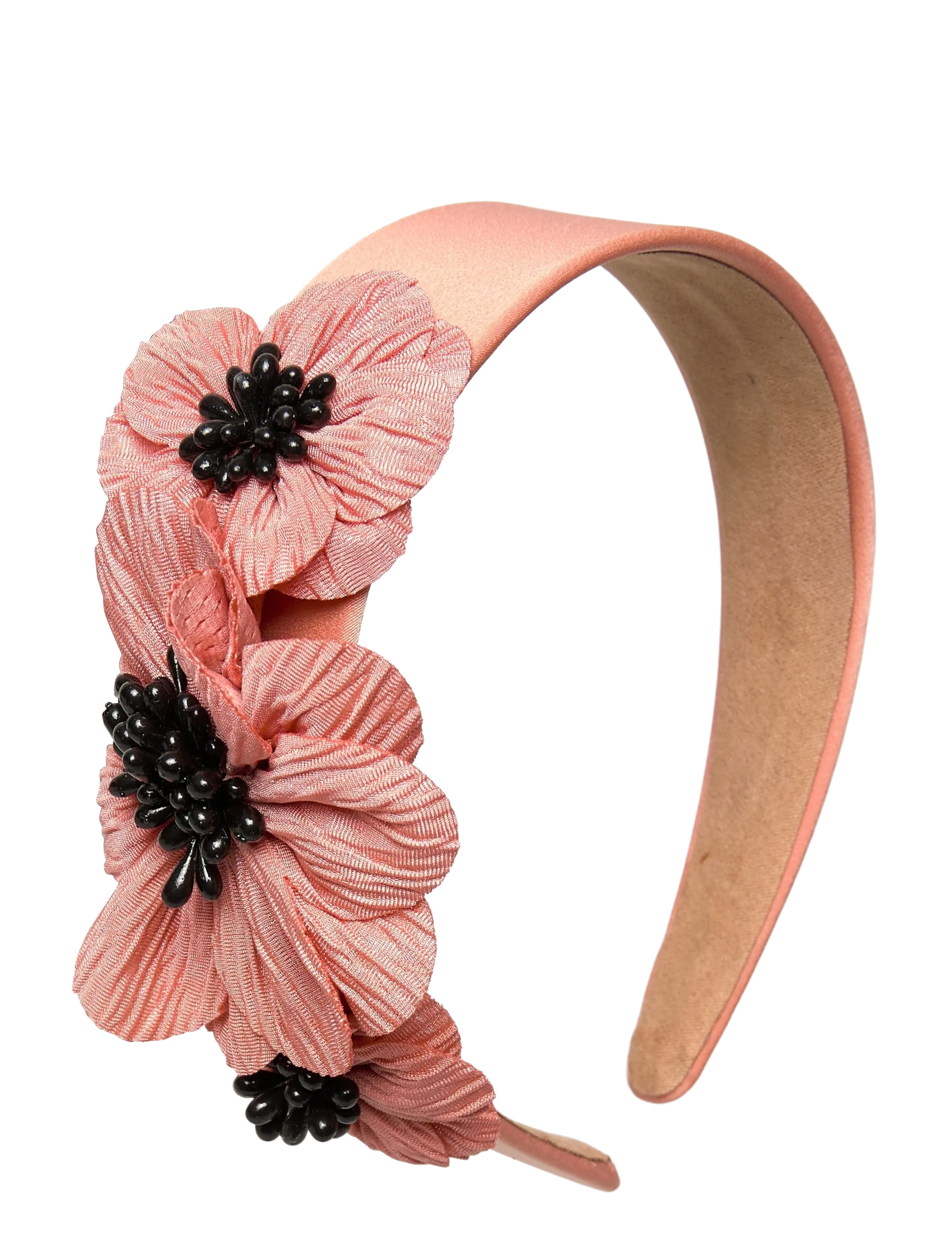 Pipol's Bazaar Mindy Flower Diadema Corall, One Size, Headwear, Rot - Headbands, Beauty