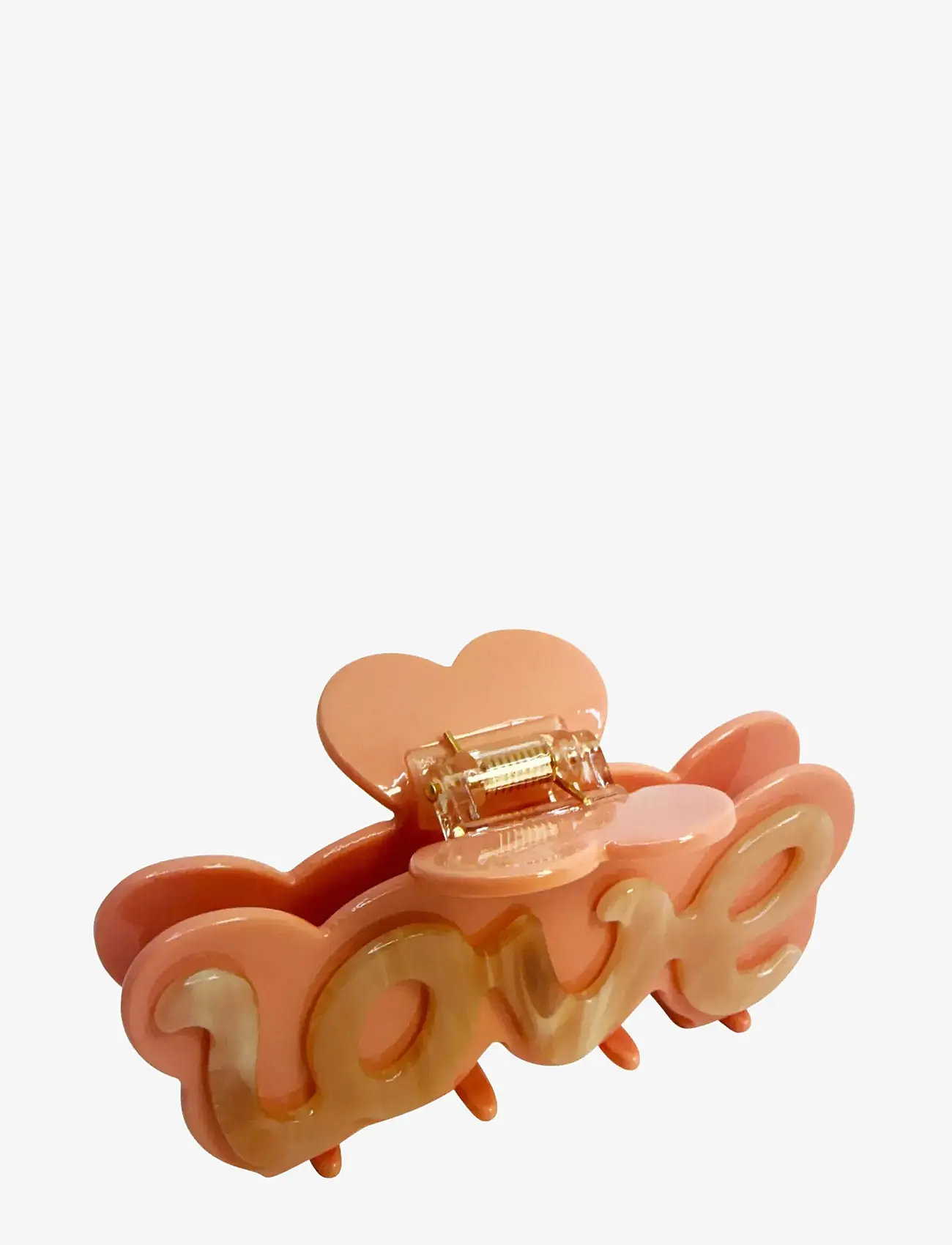 Pipol's Bazaar - ILY Clamp Creamy Pink - hårspænde - pink - 0