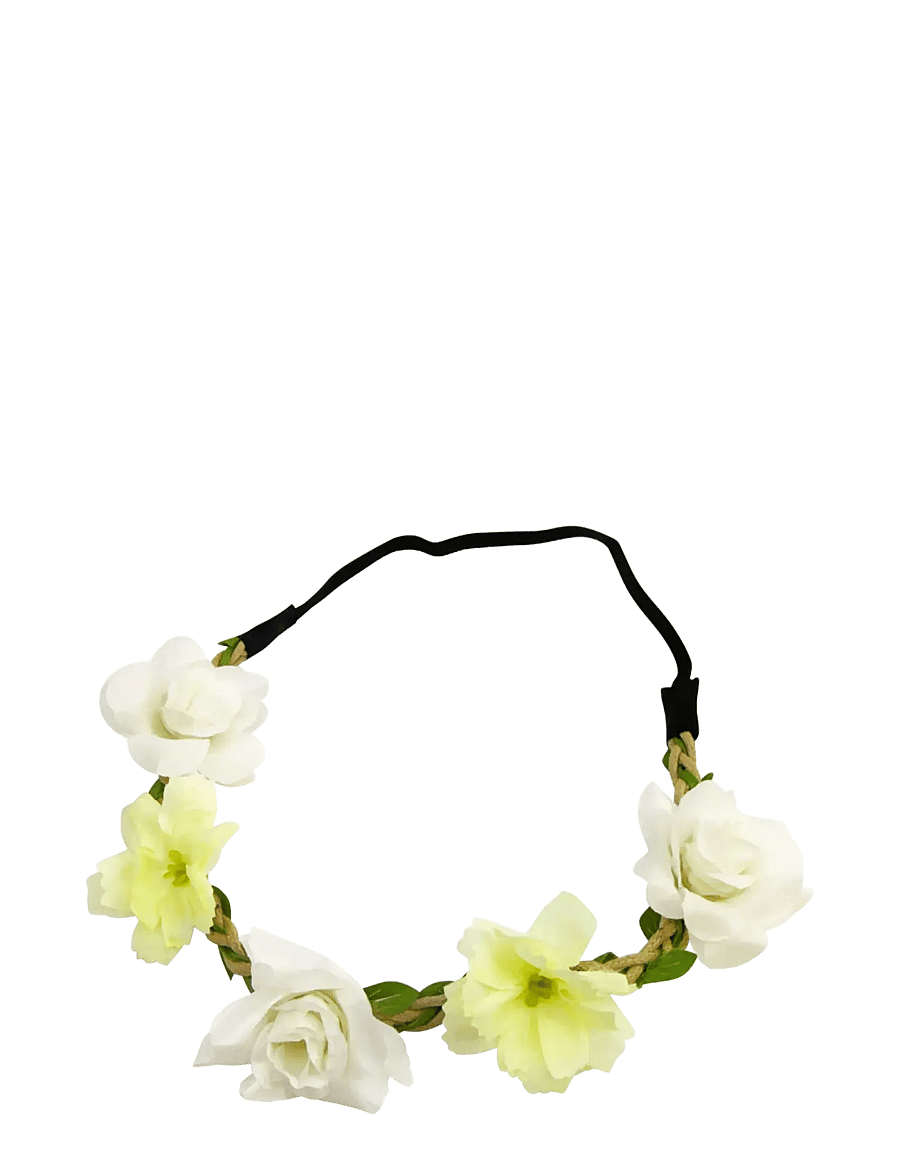 Pipol's Bazaar - Flower Tiara WhiteYellow - hårbånd - multi - 1