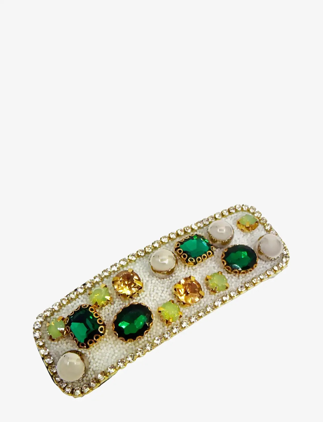 Pipol's Bazaar - La Rochelle Barette Green - hårspænde - green - 0