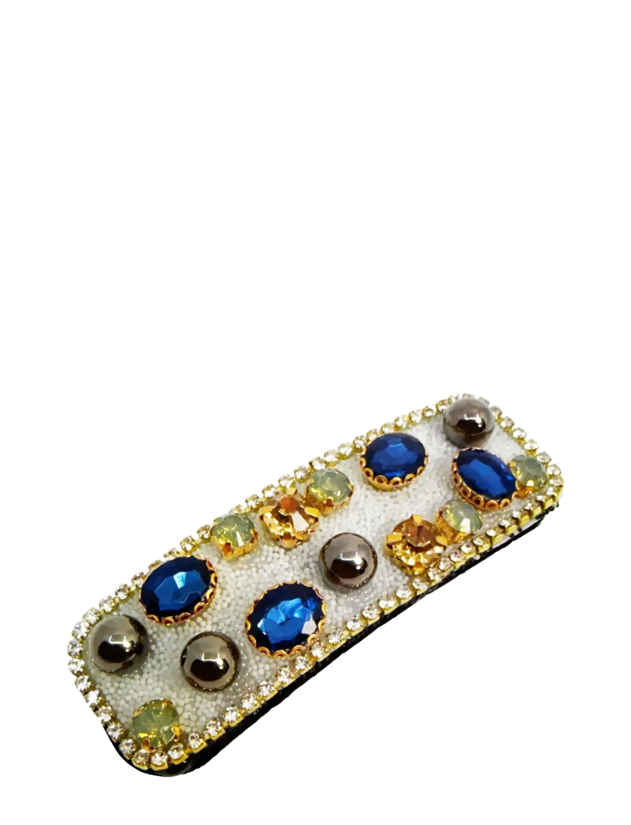 Pipol's Bazaar La Rochelle Barette Blue, One Size, Hair Accessories, Blau - Clip, Beauty