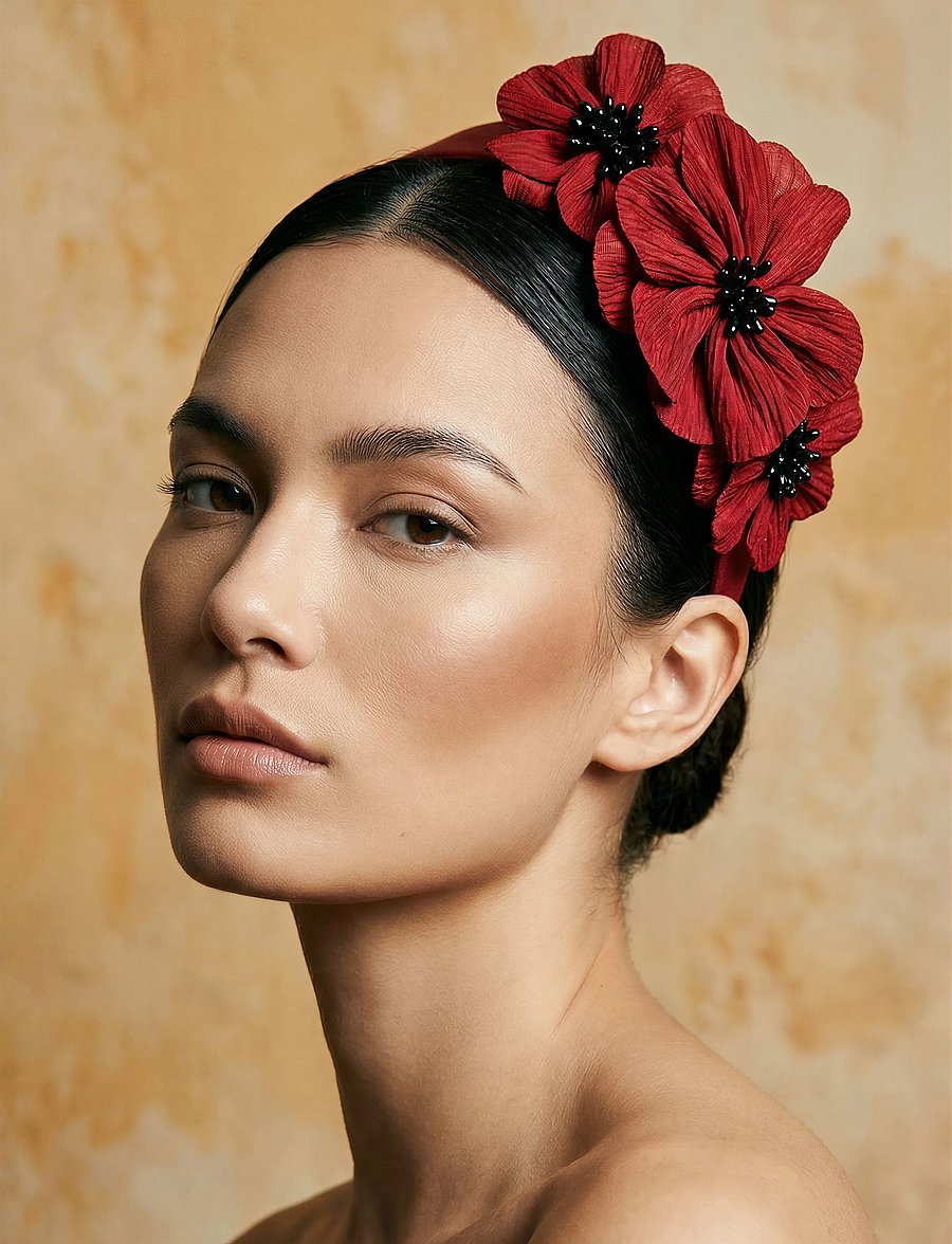 Pipol's Bazaar - Carmen Diadema Winered - peapaelad - red - 0