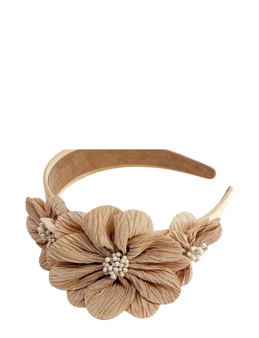 Pipol's Bazaar - Carmen Diadema Warm Beige - peapaelad - beige - 0