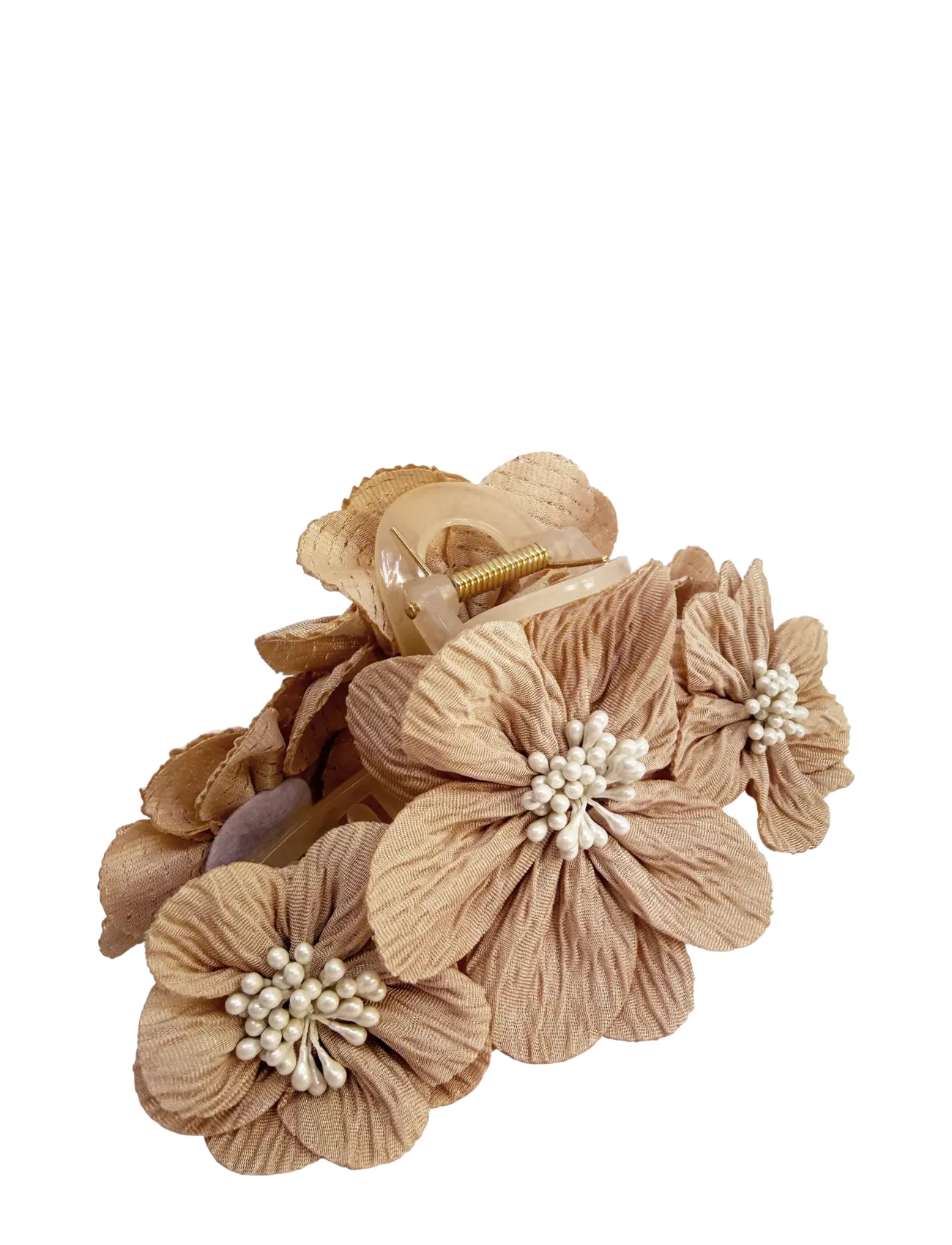Pipol's Bazaar Carmen Clamp Warm Beige, One Size, Hair Accessories, Beige - Claws, Beauty