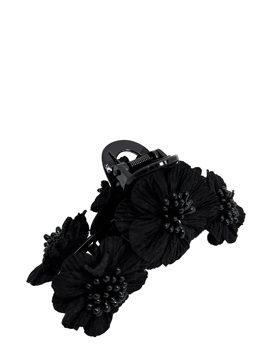 Pipol's Bazaar - Carmen Small Clamp Black - hårklämmor - black - 0