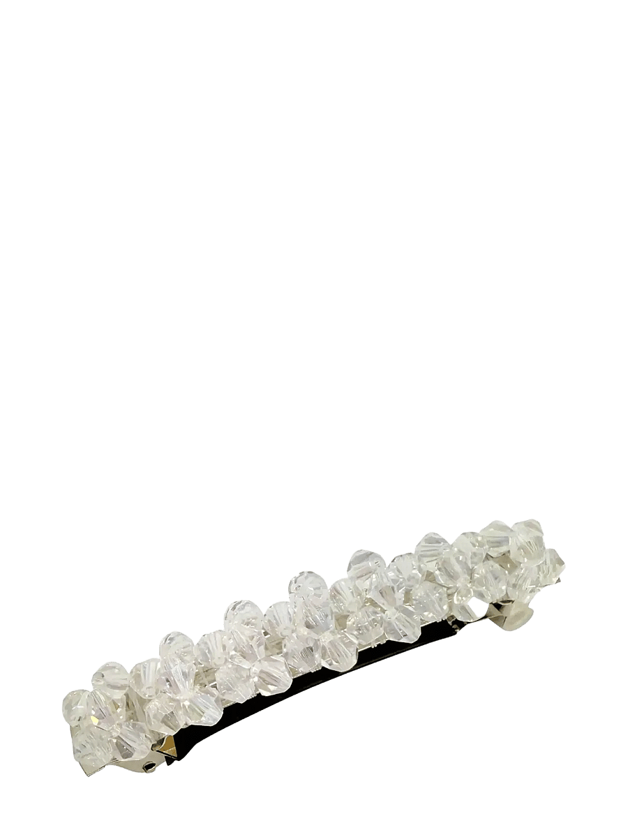 Pipol's Bazaar - Christa Barette Clear - hårspænde - white - 0