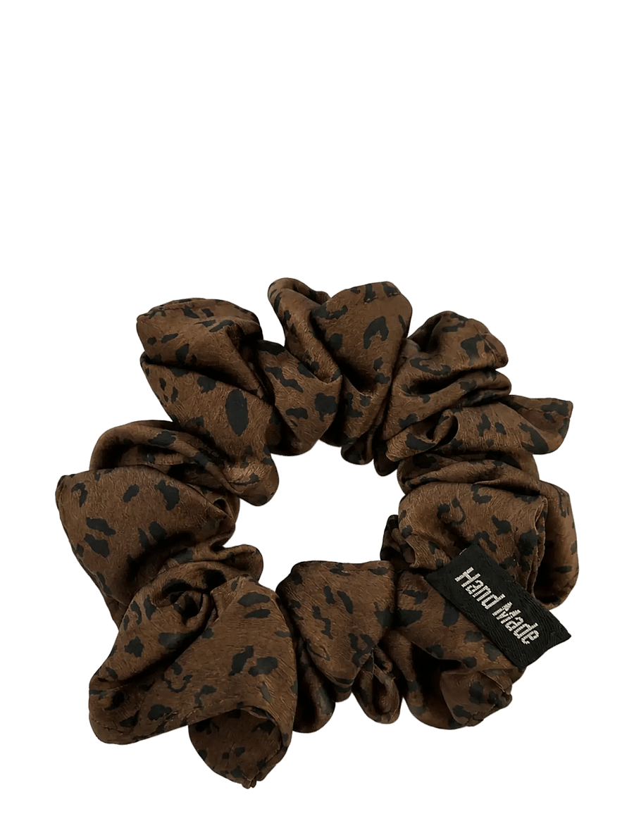 Pipol's Bazaar - Leo Scrunchy Brown - juuksepaelad ja -klambrid - brown - 1
