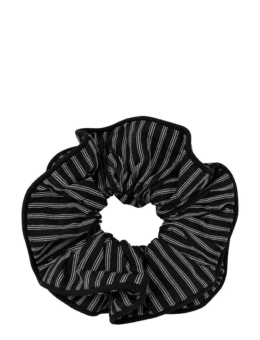 Pipol's Bazaar - Large Double Scrunchy Stripe BW - juuksepaelad ja -klambrid - multi coloured - 1