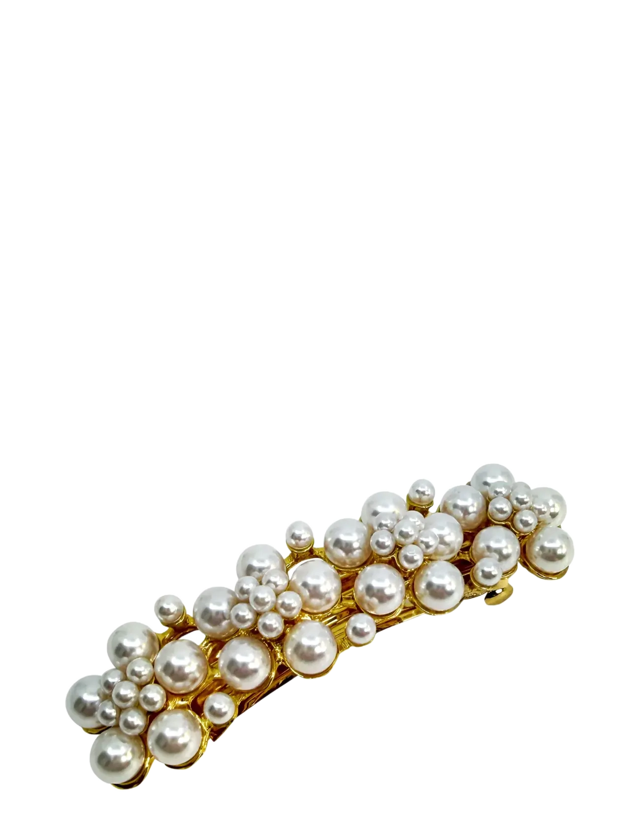 Pipol's Bazaar Bubble Barette Pearl, One Size, Hair Accessories, Weiß - Clip, Beauty