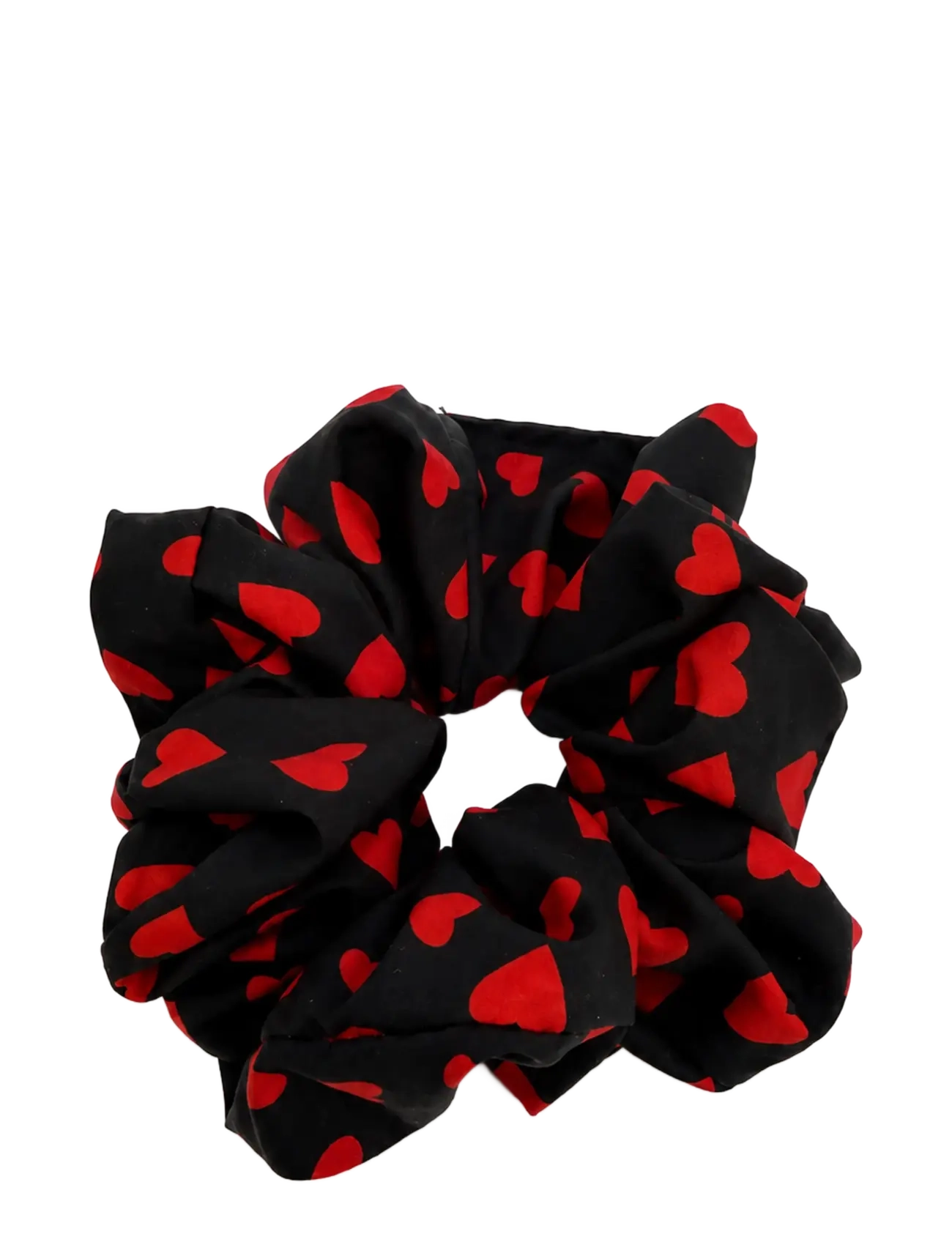 Pipol's Bazaar Wendy Hearts Scrunchy Dark - Pipols - BLACK / black