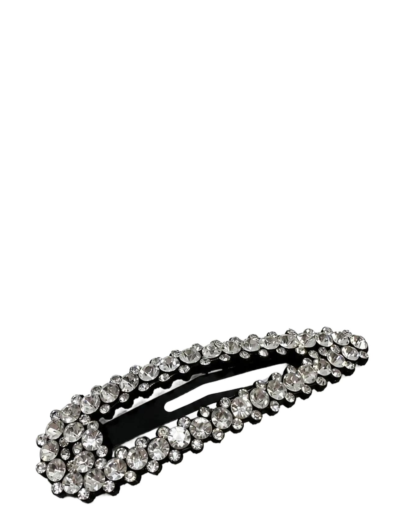 Pipol's Bazaar Glitz Snap Clip Clear, One Size, Hair Accessories, Weiß - Clip, Beauty