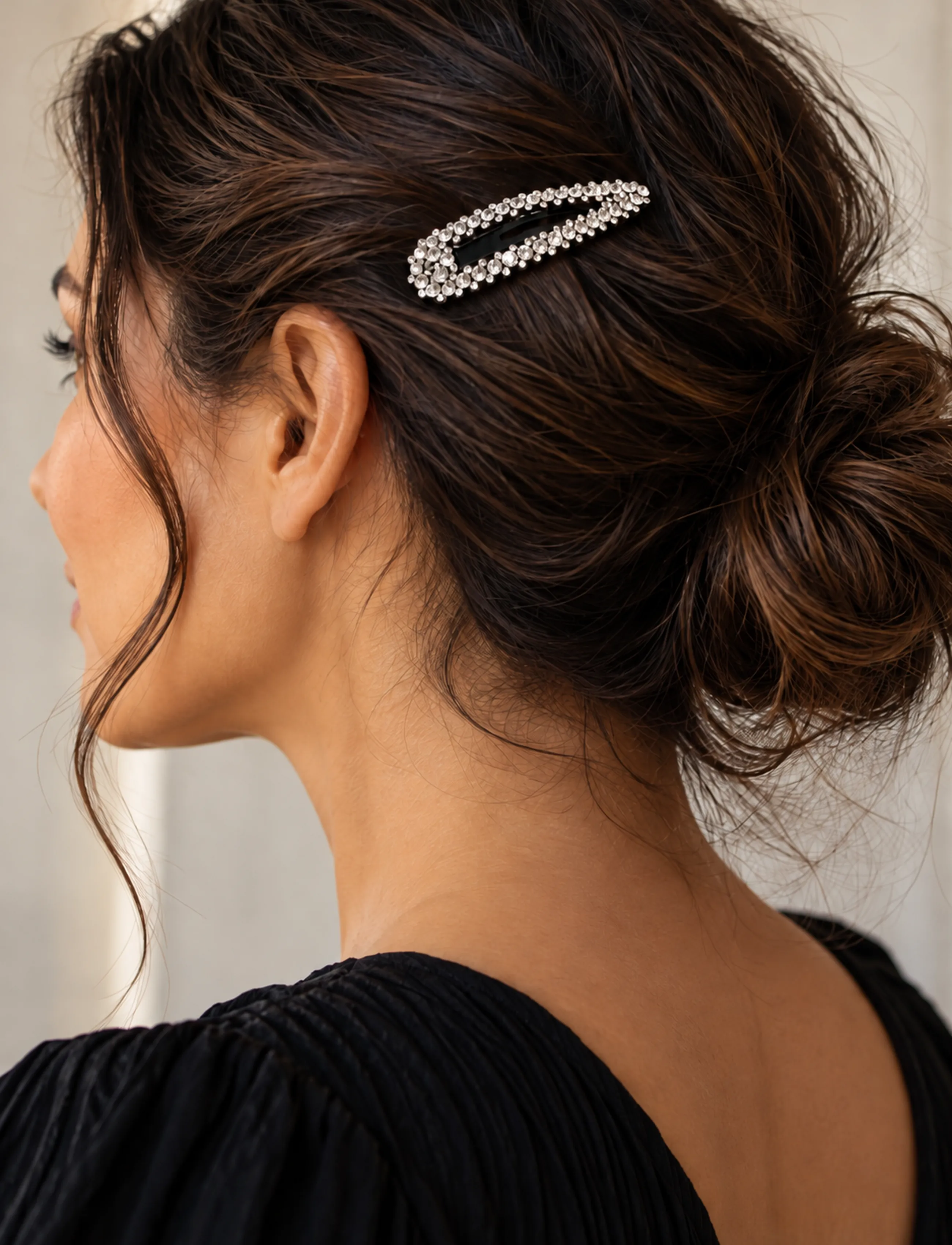 Pipol's Bazaar - Glitz Snap Clip Clear - die niedrigsten preise - white - 1