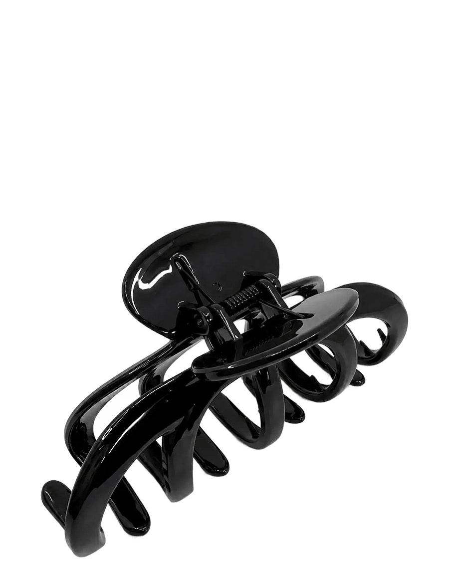 Pipol's Bazaar - Pumpkin Clamp Black 13 cm - hårklämmor - black - 0
