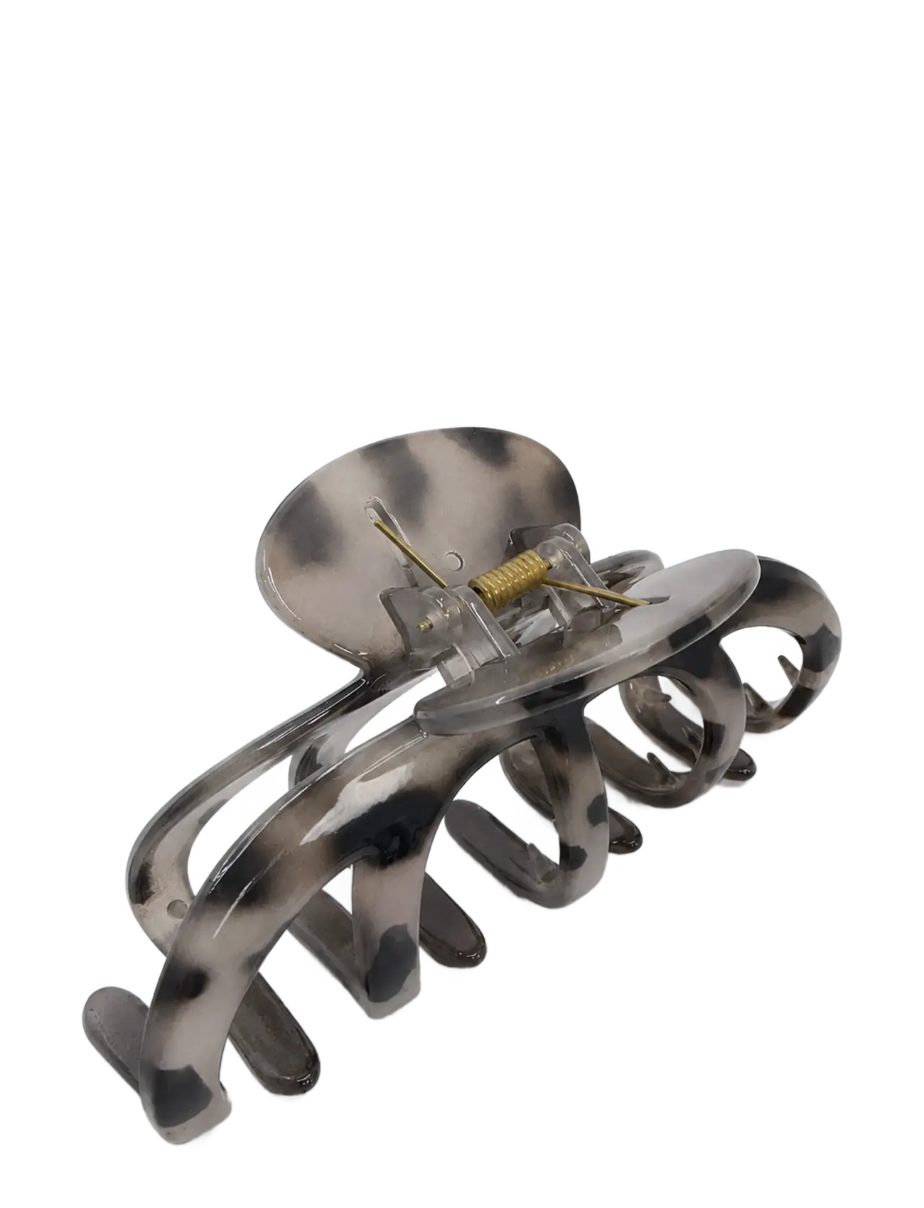 Pipol's Bazaar Pumpkin Clamp Leo Grey 13 Cm, One Size, Hair Accessories, Grau - Claws, Beauty