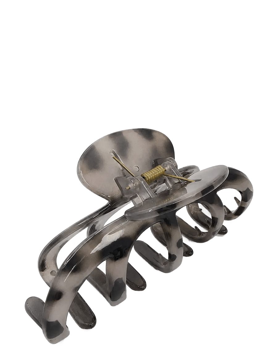 Pipol's Bazaar - Pumpkin Clamp Leo Grey 13 cm - juukselõksud - grey - 1