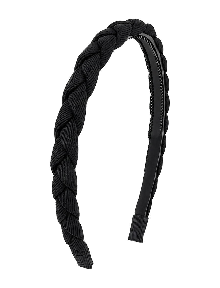 Pipol's Bazaar - Braided Diadema black - black - 1
