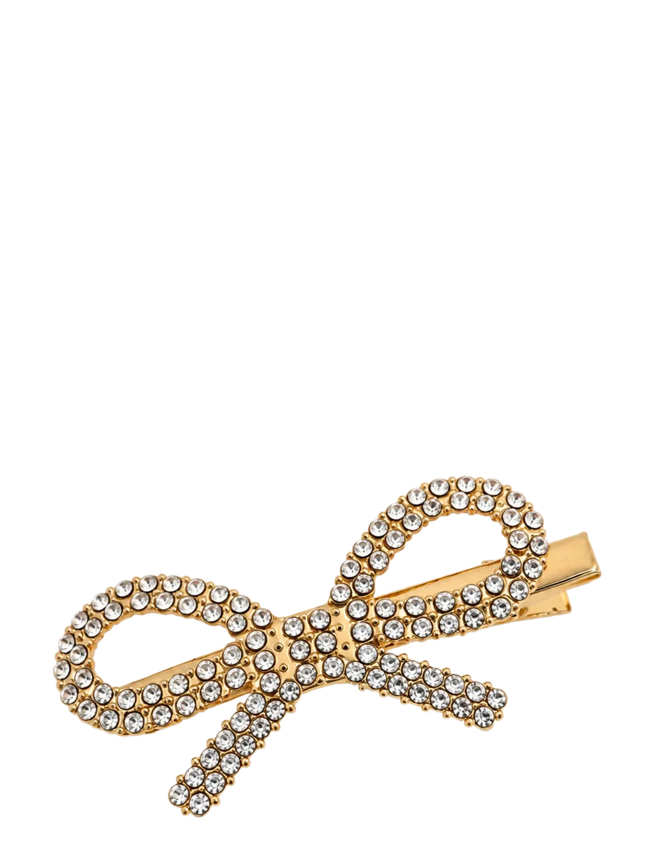 Pipol's Bazaar Rosie Bow Hair Pin Gold - Pipols - GOLD / gold