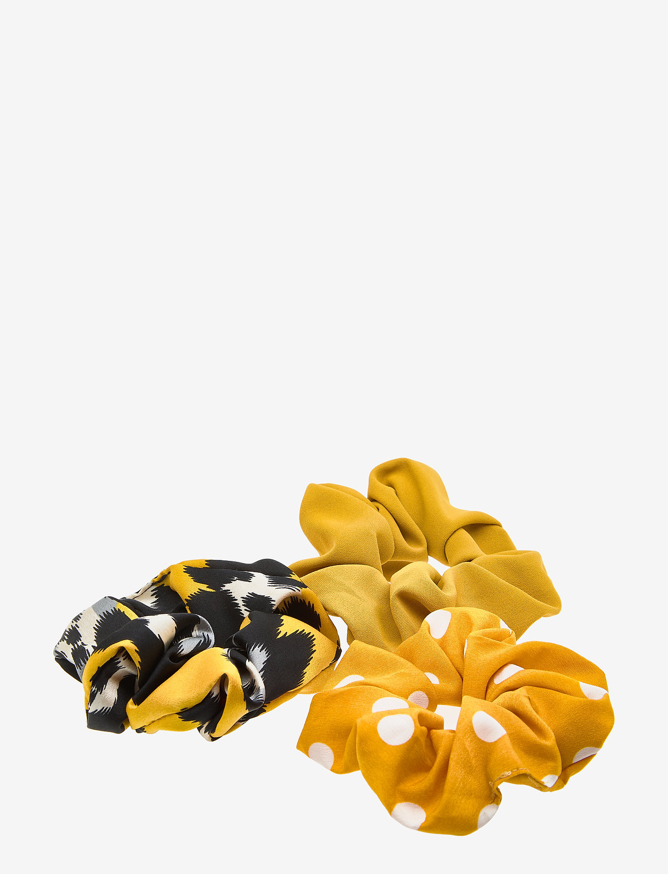 PIPOL'S BAZAAR - Laine Scrunchy Set Yellow B - yellow - 0