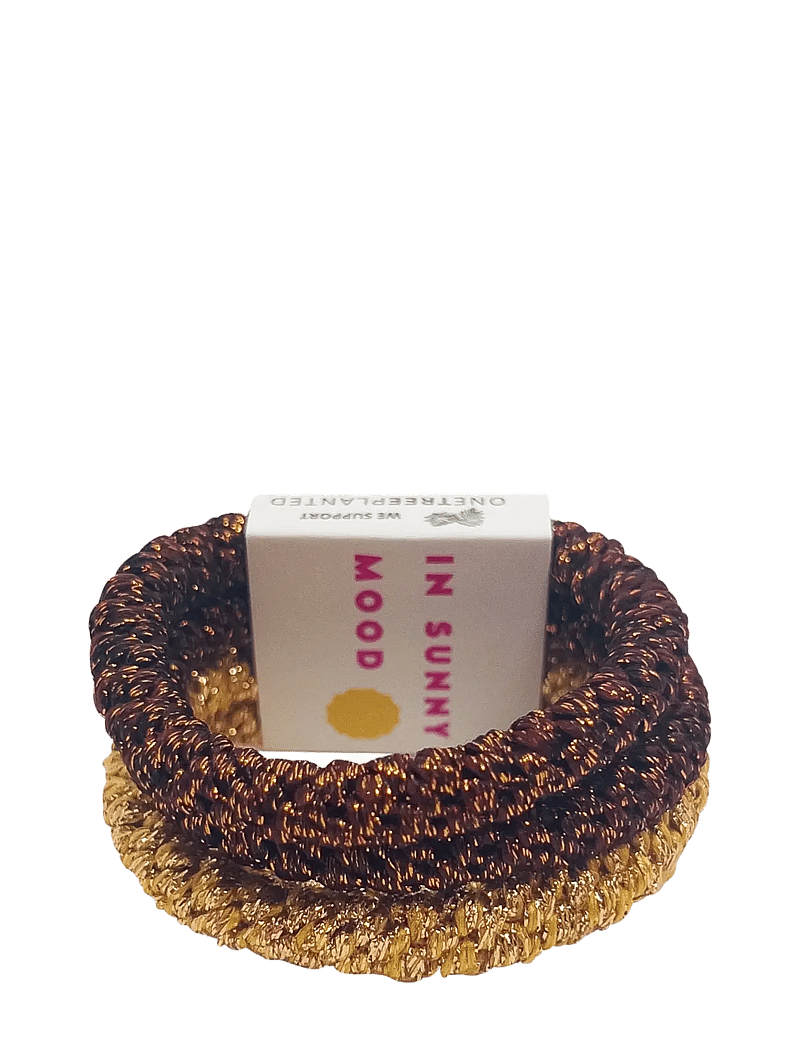 Pipol's Bazaar - Sunny Elastic 4 Set Glitz - hårsnoddar - multi - 0