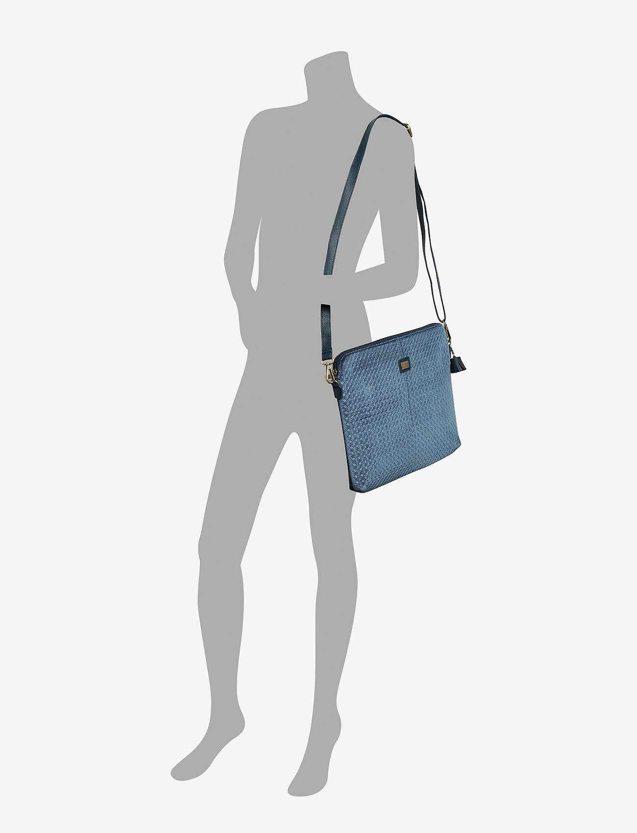 PIPOL'S BAZAAR - Velvet Laptop Cover - blue - 4