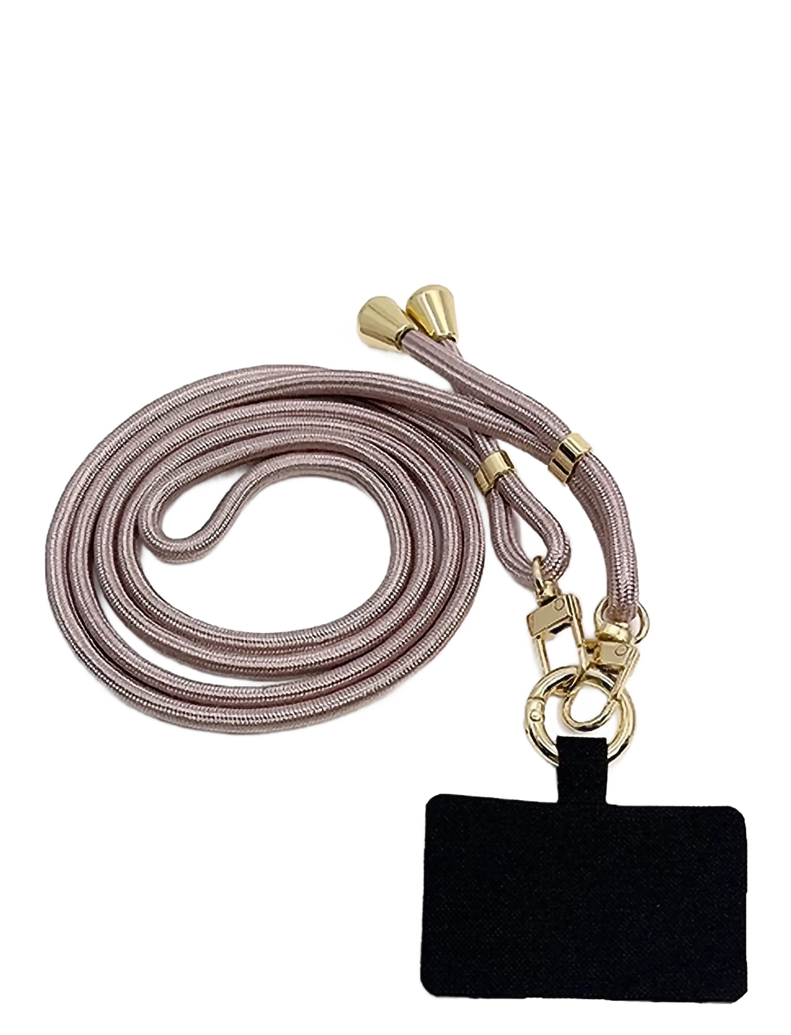 Pipol's Bazaar Mobile Base Necklace Pale Pink Gold - Accessoires - PINK / pink/rose