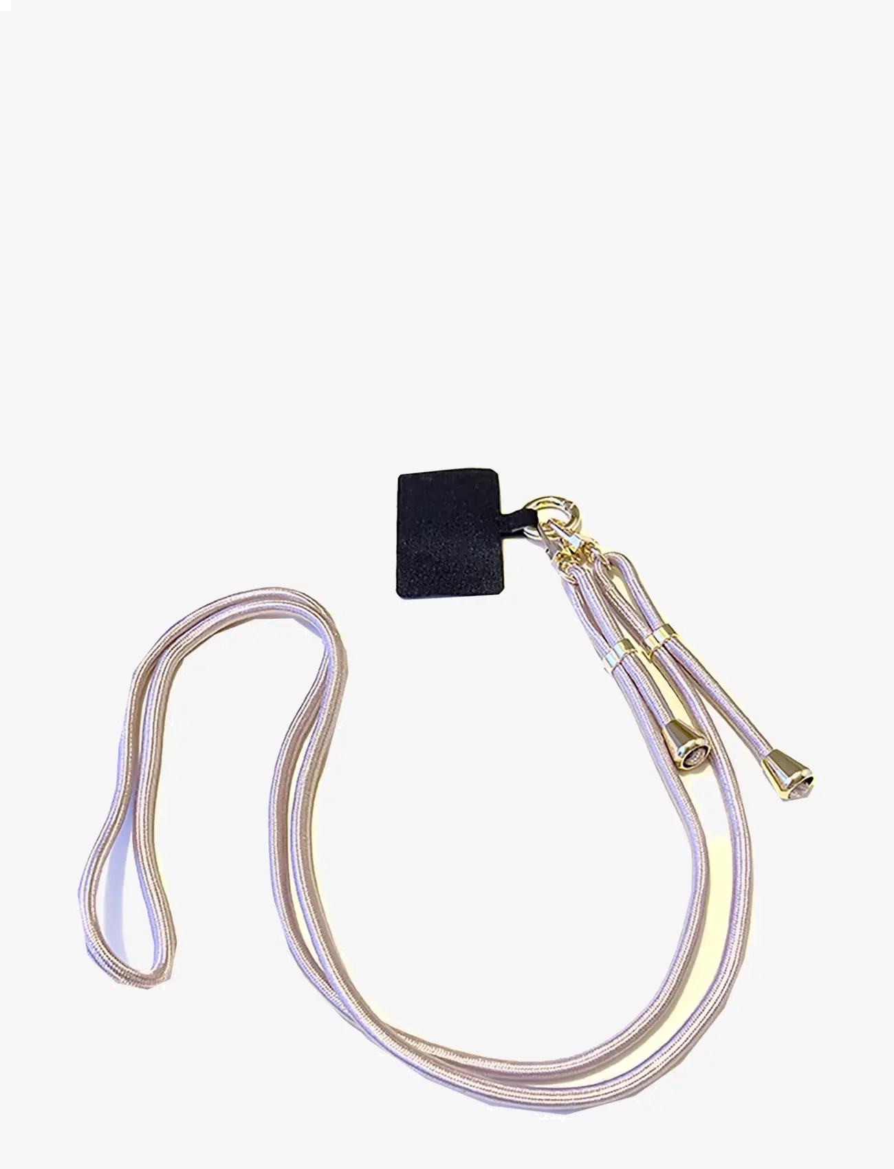 Pipol's Bazaar - Mobile Base Necklace Pale Pink Gold - telefonu turētāji - pink - 1
