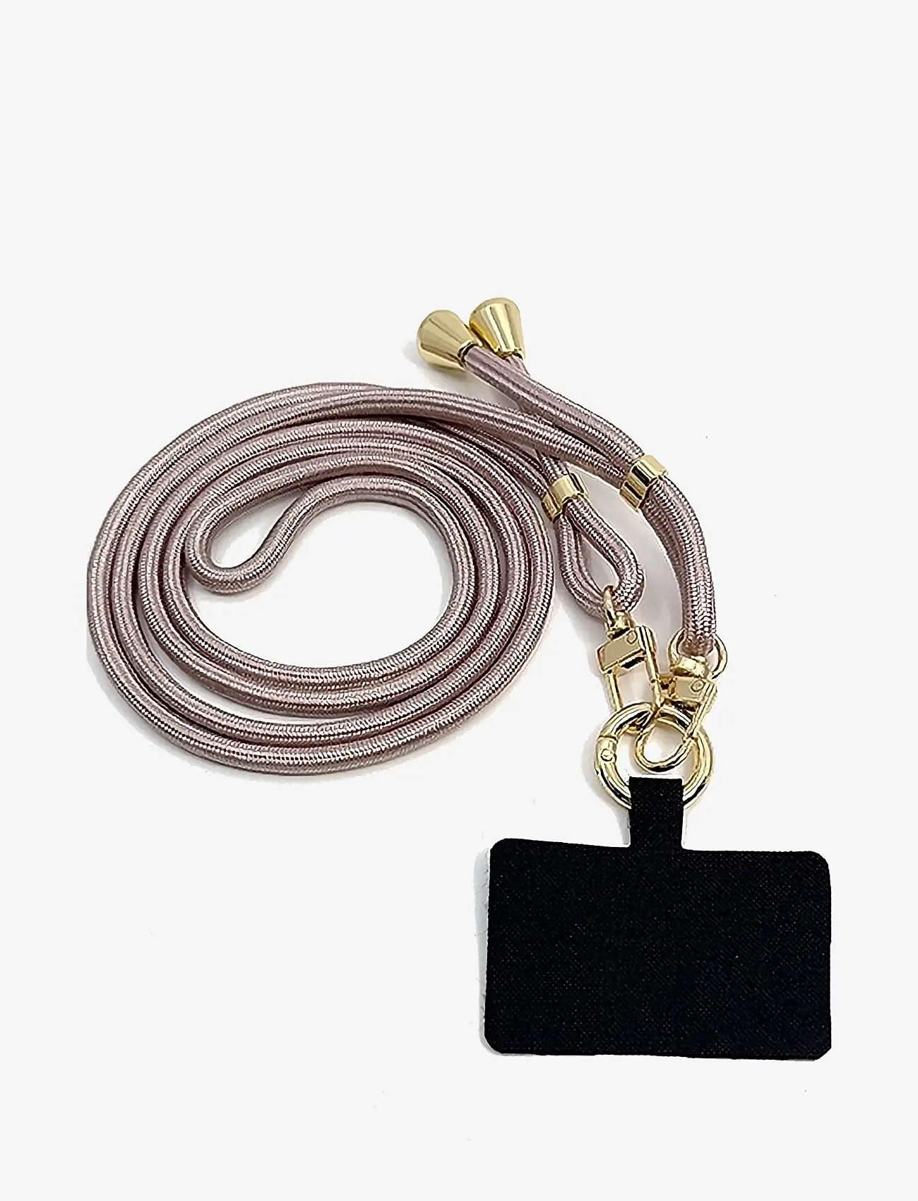 Pipol's Bazaar - Mobile Base Necklace Pale Pink Gold - phone holders & charms - pink - 2