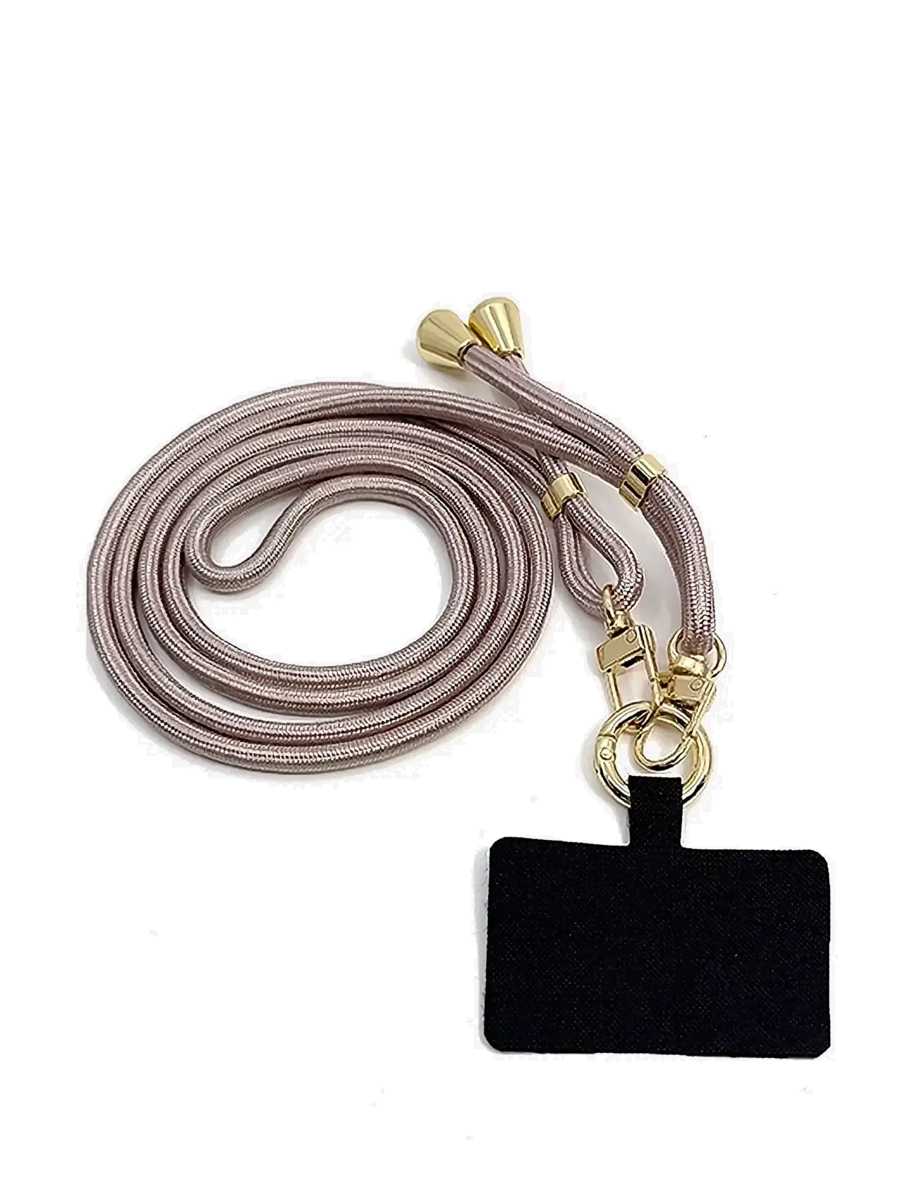 Pipol's Bazaar - Mobile Base Necklace Pale Pink Gold - telefonu turētāji - pink - 2