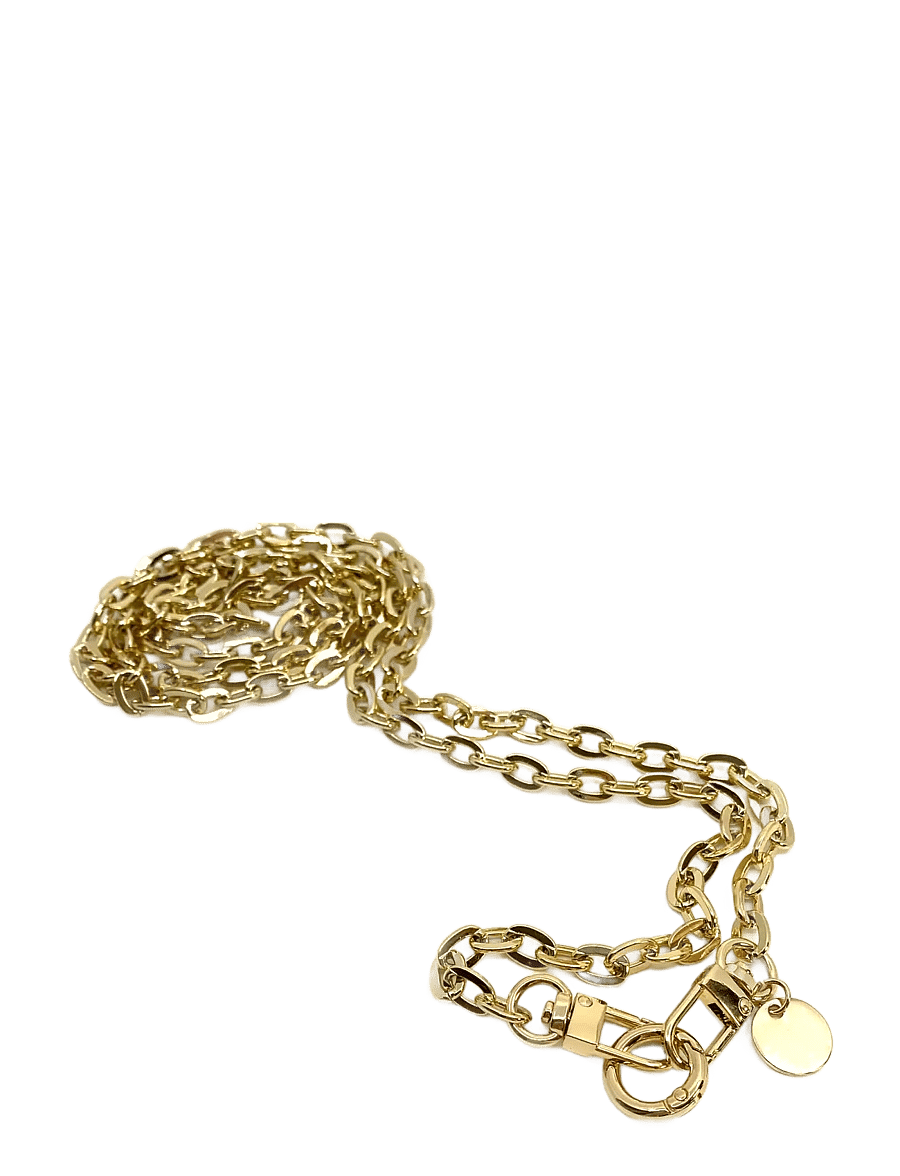 Pipol's Bazaar - Flash Chain Handsfree Gold 130 - phone holders & charms - gold - 0