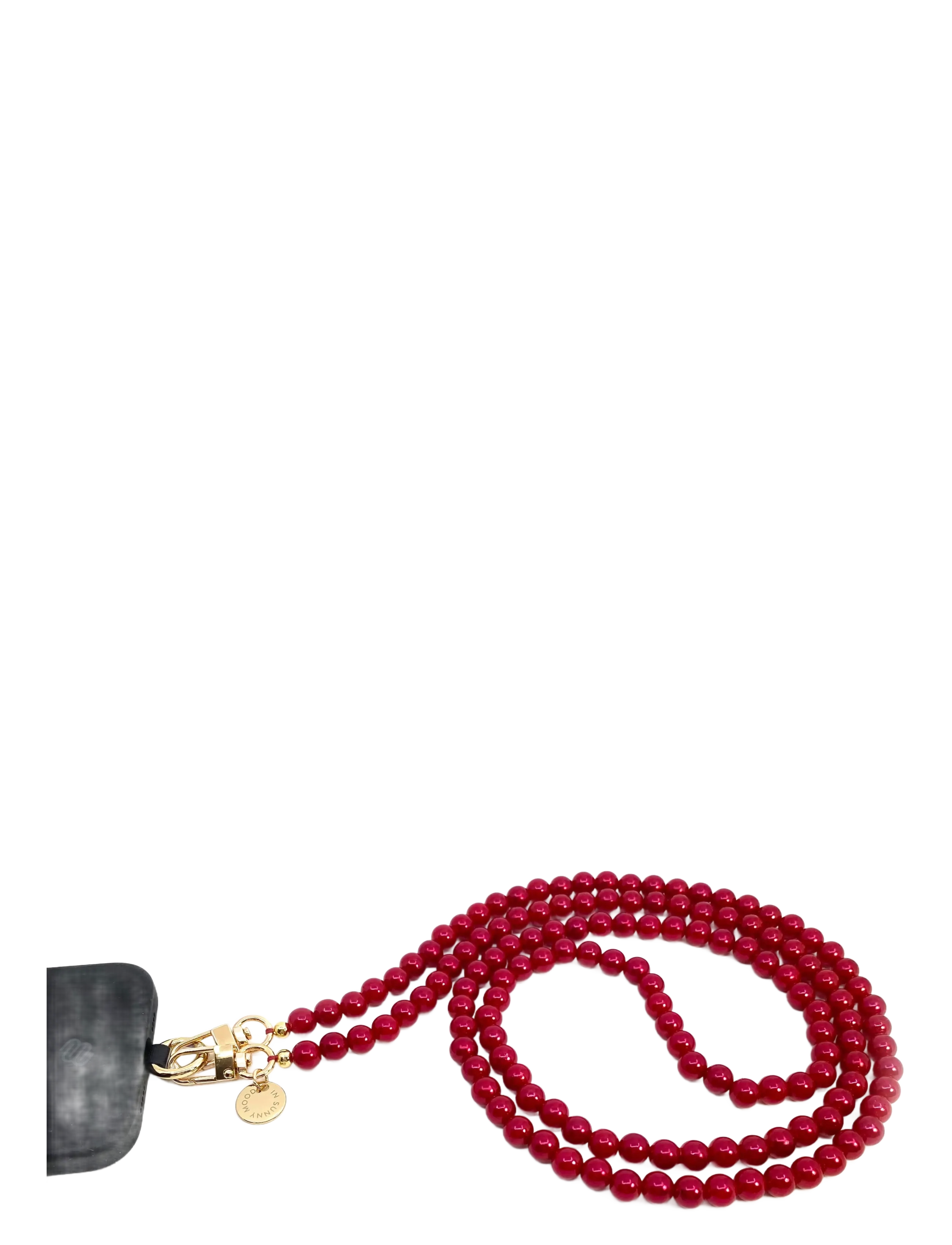 Pipol's Bazaar Milla Deco Strap Red Gold - Accessories - RED / red