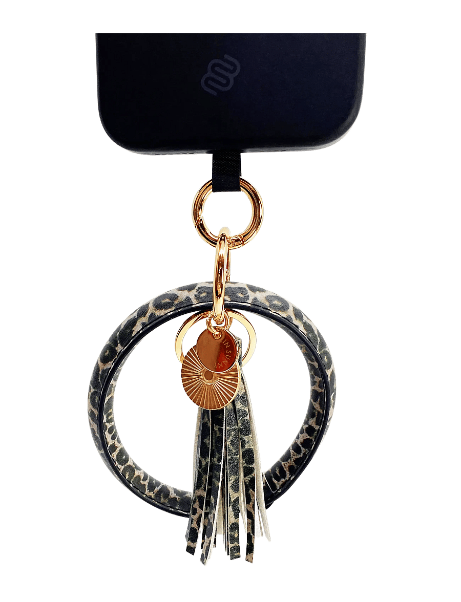 Pipol's Bazaar - Bangle Holder Leo BW - mobilholdere & phone charms - multi coloured - 0