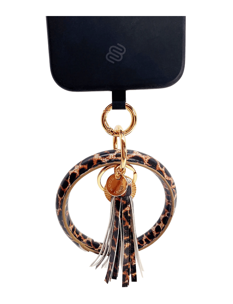 Pipol's Bazaar - Bangle Holder Leo Brown - telefonide hoidjad ja ripatsid - brown - 0
