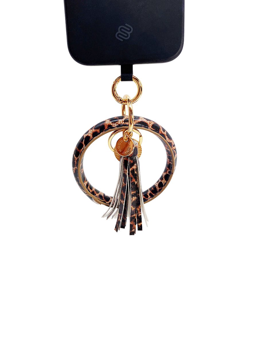 Pipol's Bazaar - Bangle Holder Leo Brown - telefonide hoidjad ja ripatsid - brown - 1