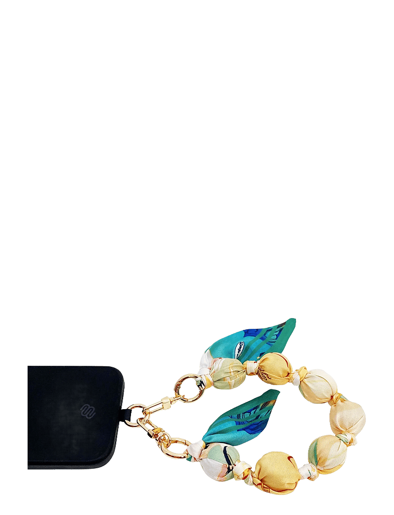 Pipol's Bazaar - Pom Wristlet Yellowy - mobile accessories - yellow - 0