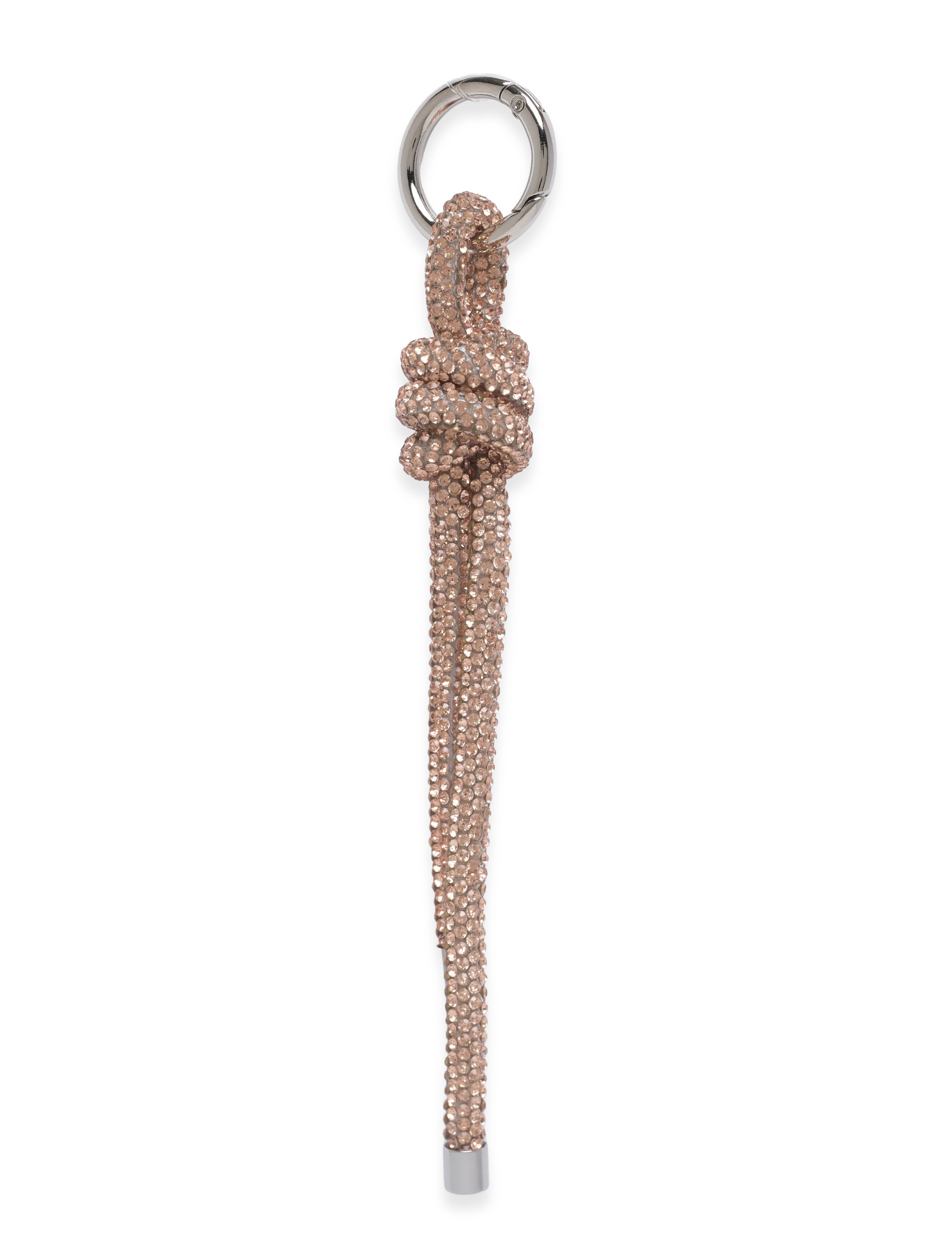 Pipol's Bazaar Gala Sparkle Charm Holder Champagne Rose, One Size, Accessories, Beige - Key Rings & Bag Charms, Frauen