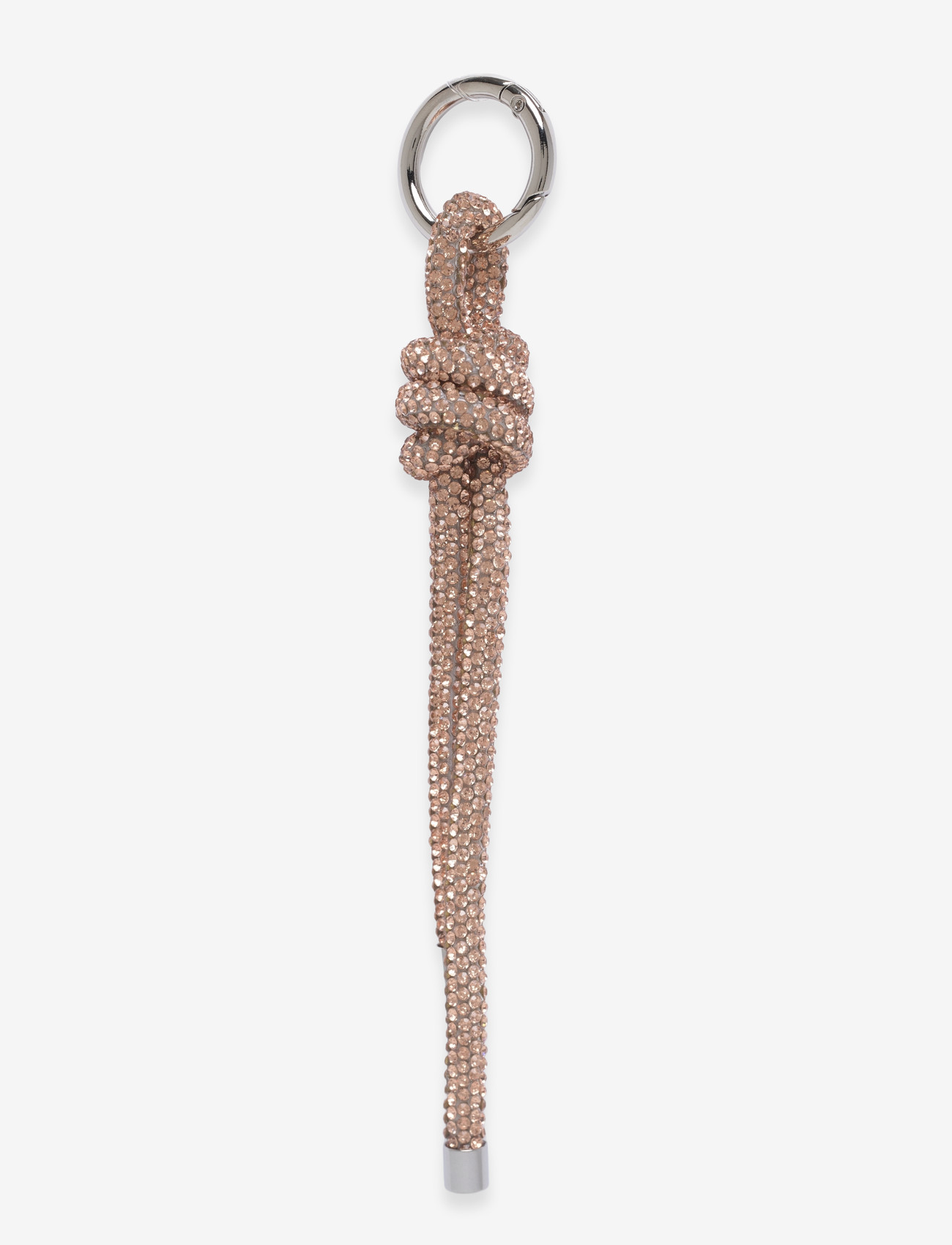 Pipol's Bazaar - Gala Sparkle Charm Holder Champagne Rose - nyckelringar & bag charms - beige - 0