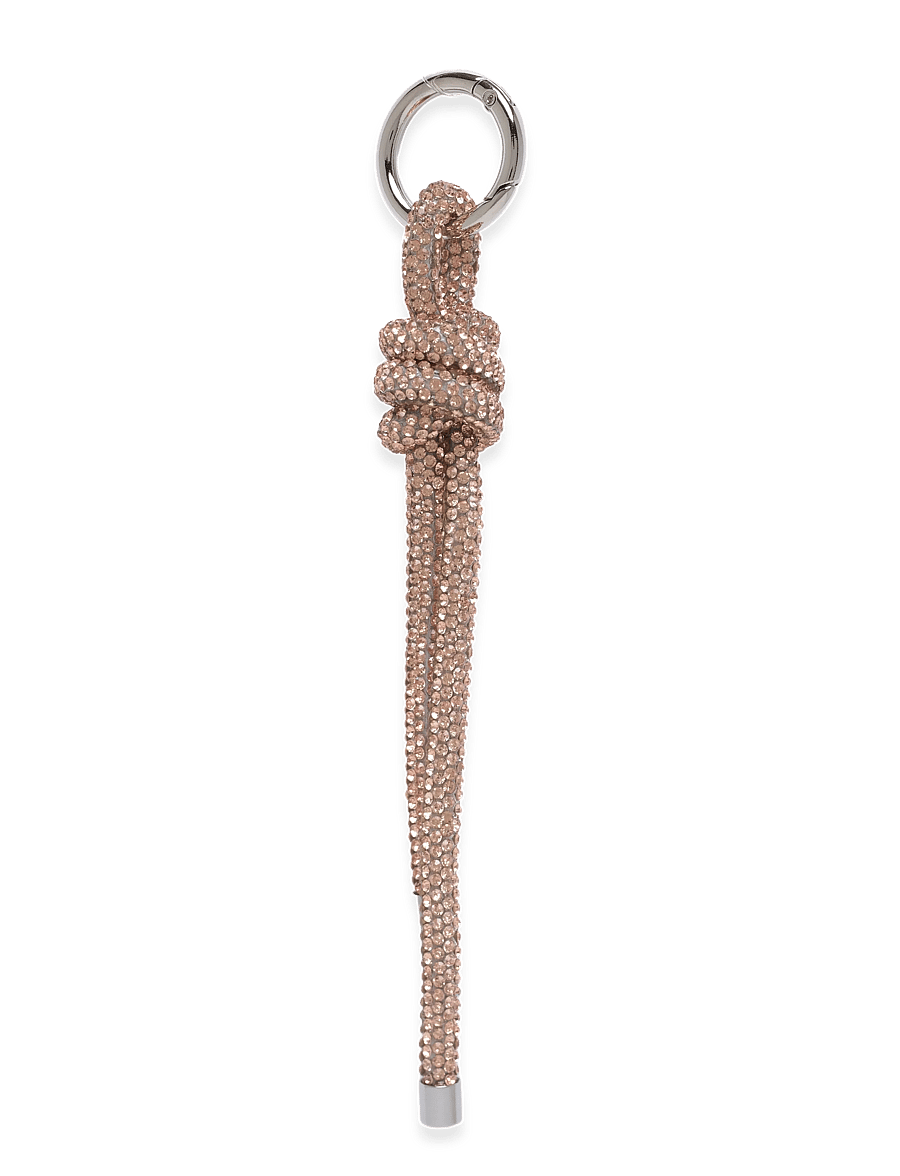 Pipol's Bazaar - Gala Sparkle Charm Holder Champagne Rose - võtmehoidjad ja kotikaunistus - beige - 0