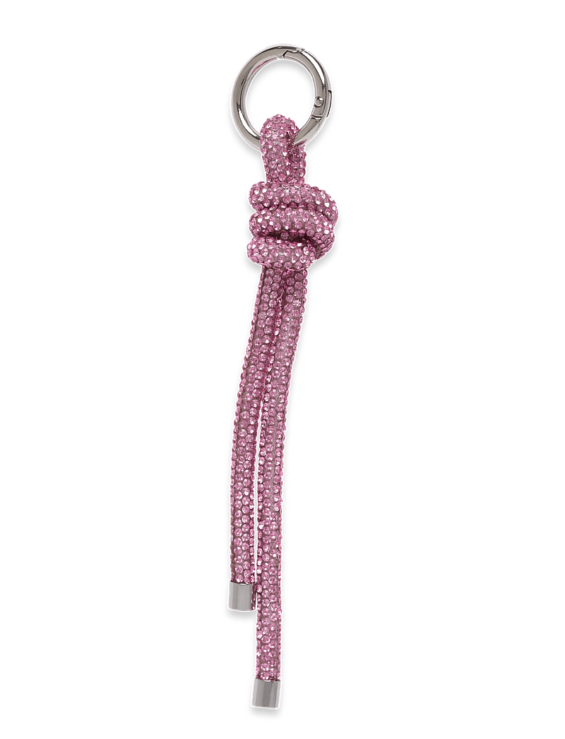 Pipol's Bazaar - Gala Sparkle Charm Holder Pink - nøgleringe & bag charms - pink - 0