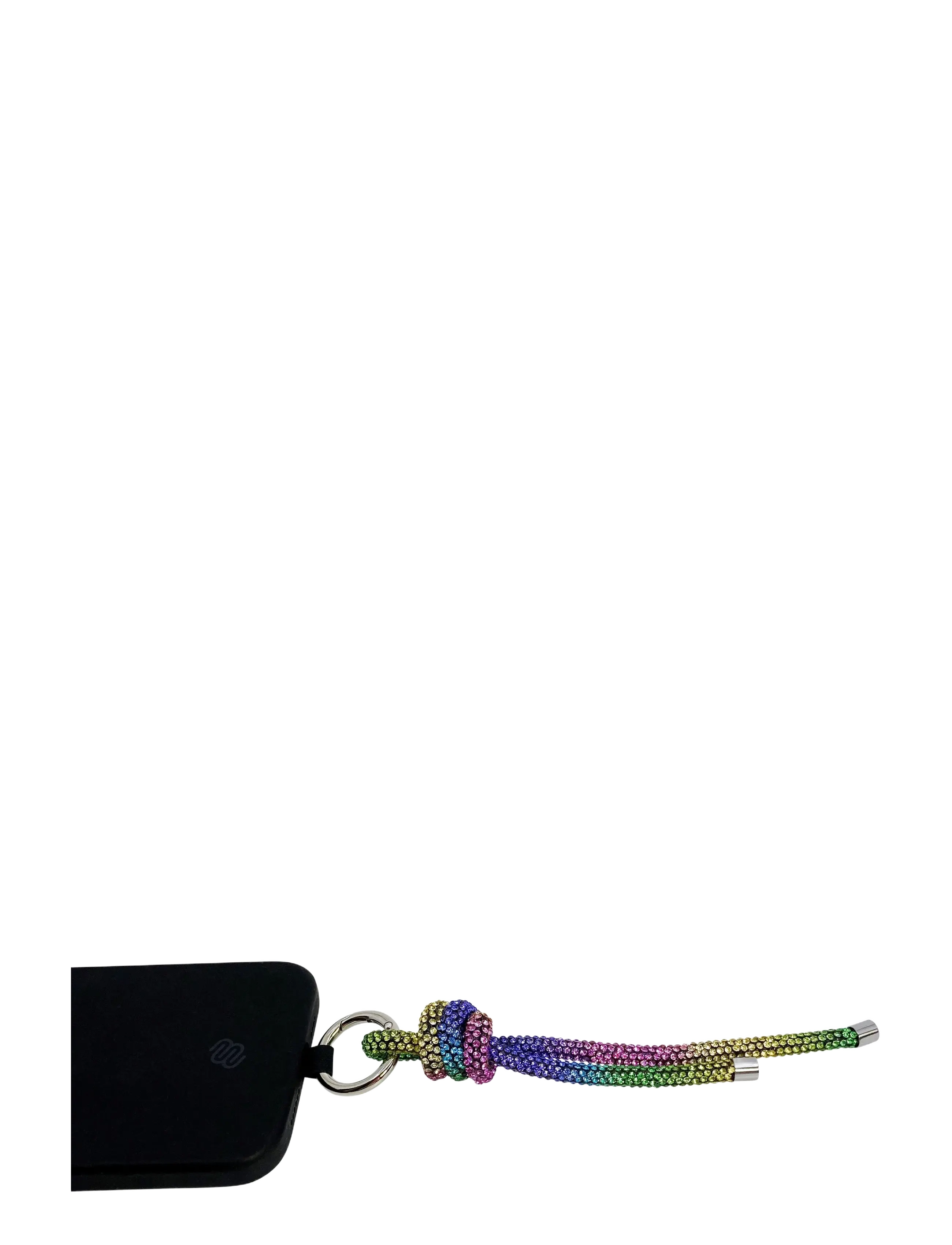 Pipol's Bazaar Gala Sparkle Charm Holder Rainbow, One Size, Accessories, Mehrfarbig/gemustert - Key Rings & Bag Charms, Frauen