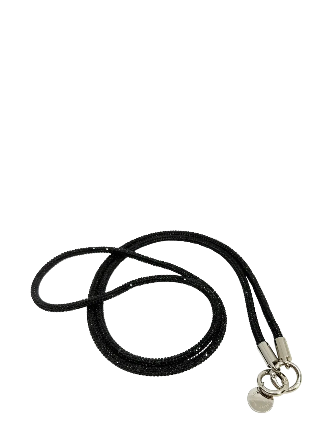 PIPOL'S BAZAAR Gala Sparkle Phone Strap 130 Silber Schwarz - One Size - Damen