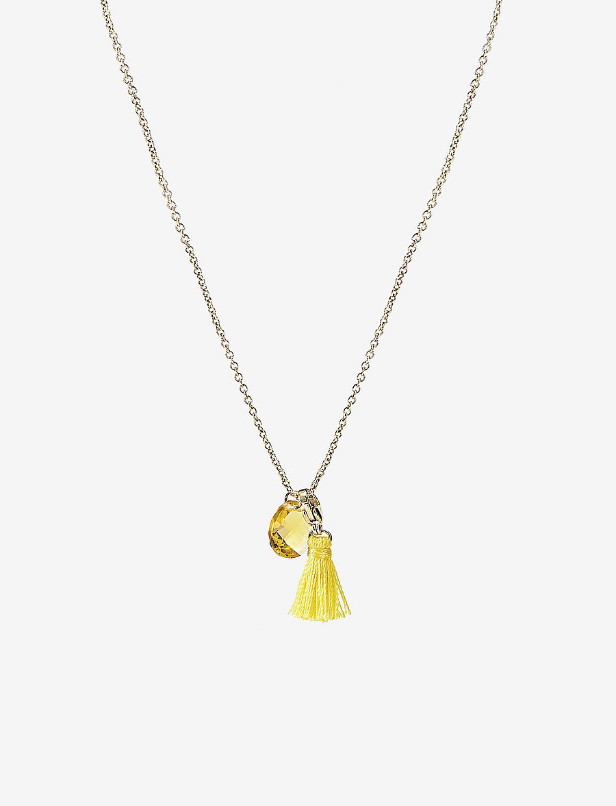 PIPOL'S BAZAAR - Winnie Necklace Goldysaffron - yellow - 0