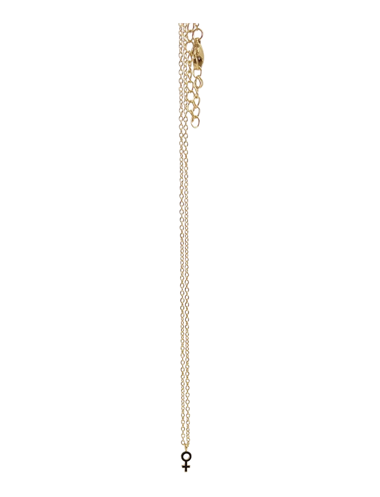 Pipol's Bazaar Femme Necklace Black Gold - Accessories - GOLD / gold