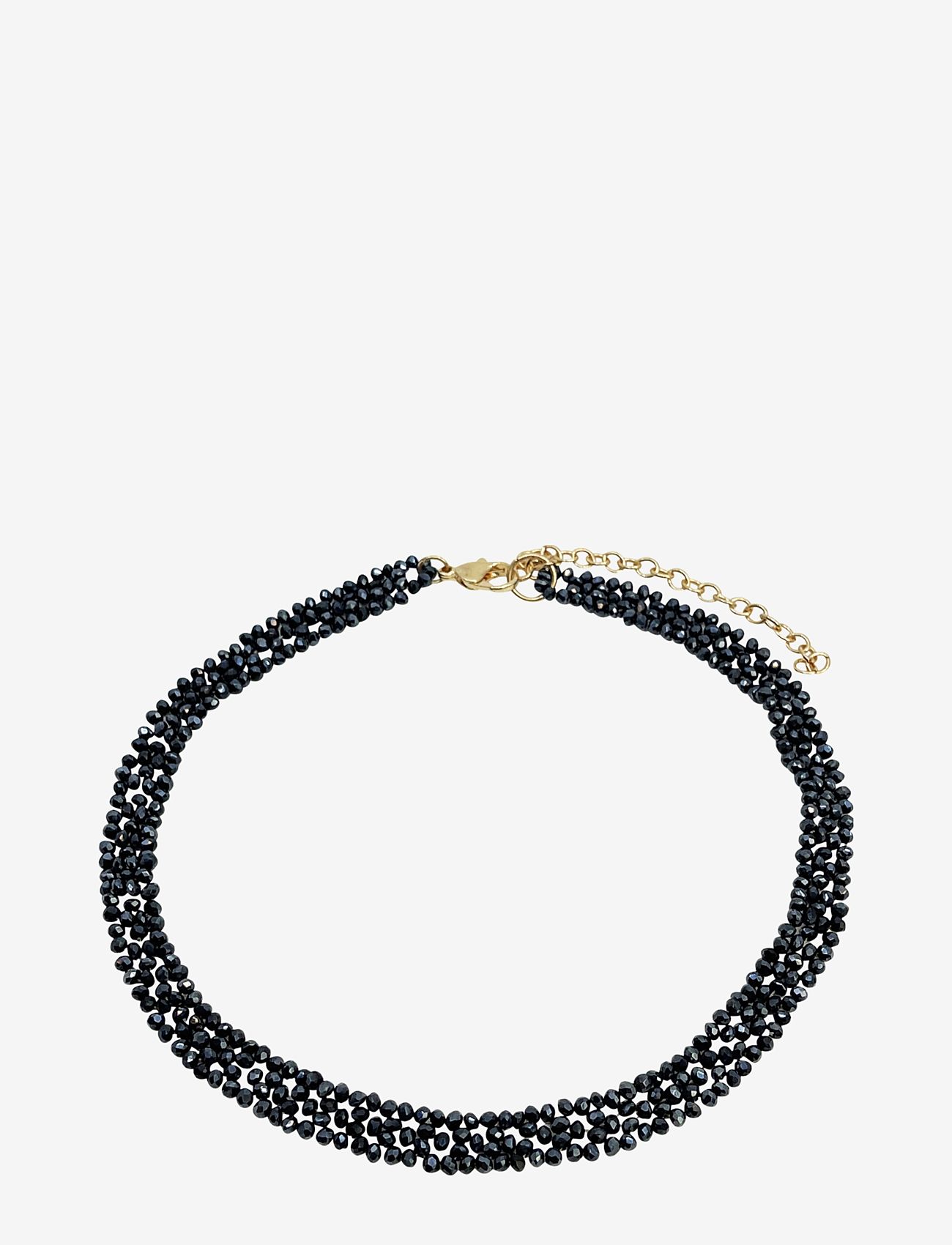 Pipol's Bazaar - Miranda Choker Necklace Black - festtøj til outletpriser - black - 0