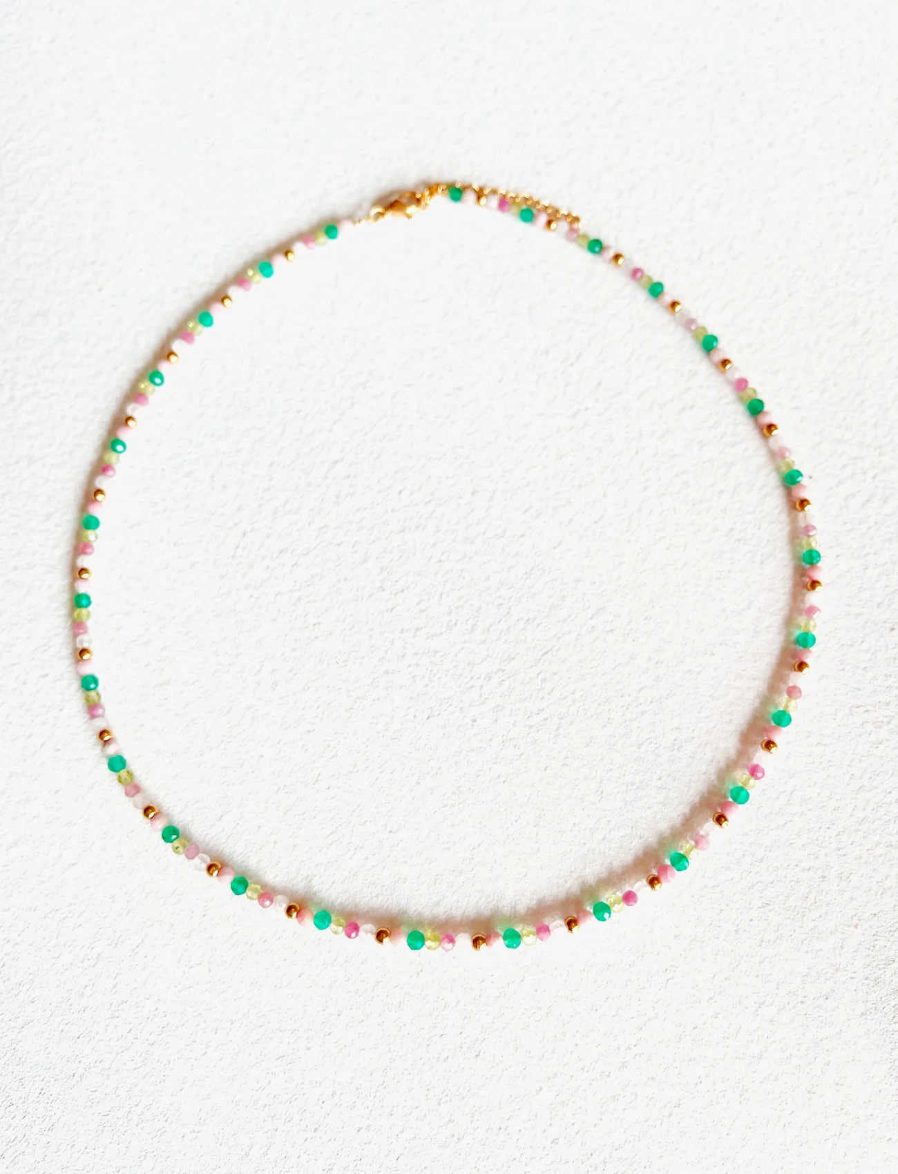 Pipol's Bazaar - Malia Steel Beaded Necklace - pearl necklaces - multi - 1
