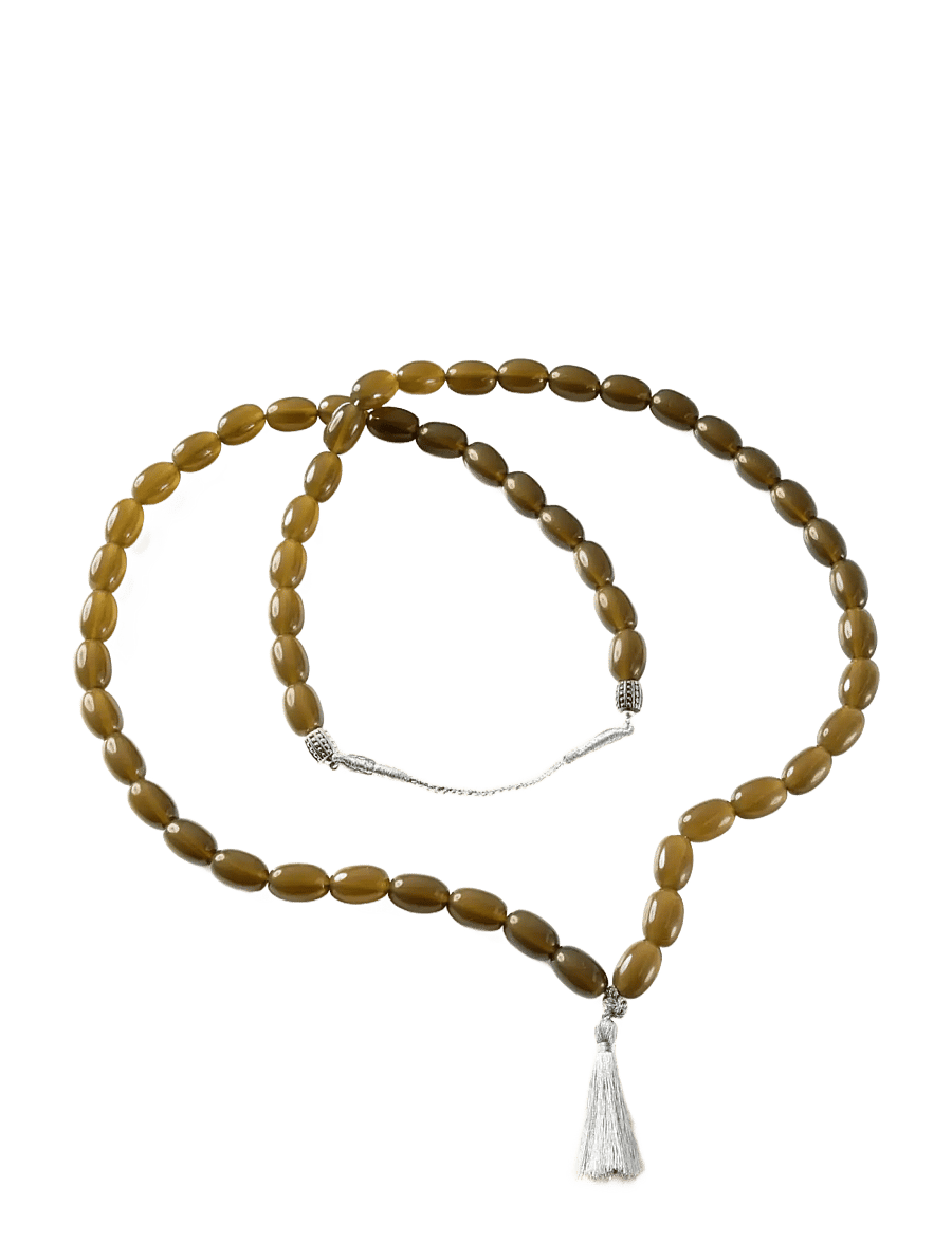 Pipol's Bazaar - Bessi Bead Necklace Brown - statement necklaces - brown - 1
