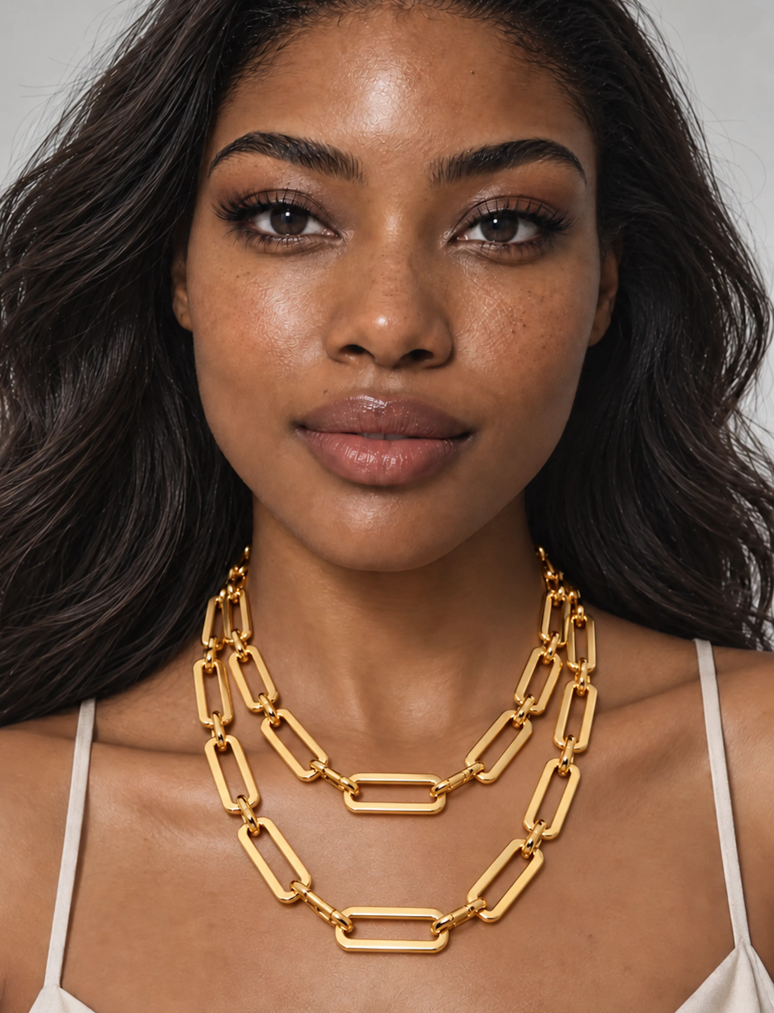 Pipol's Bazaar - Alba Necklace Gold - kaelaketid - gold - 0