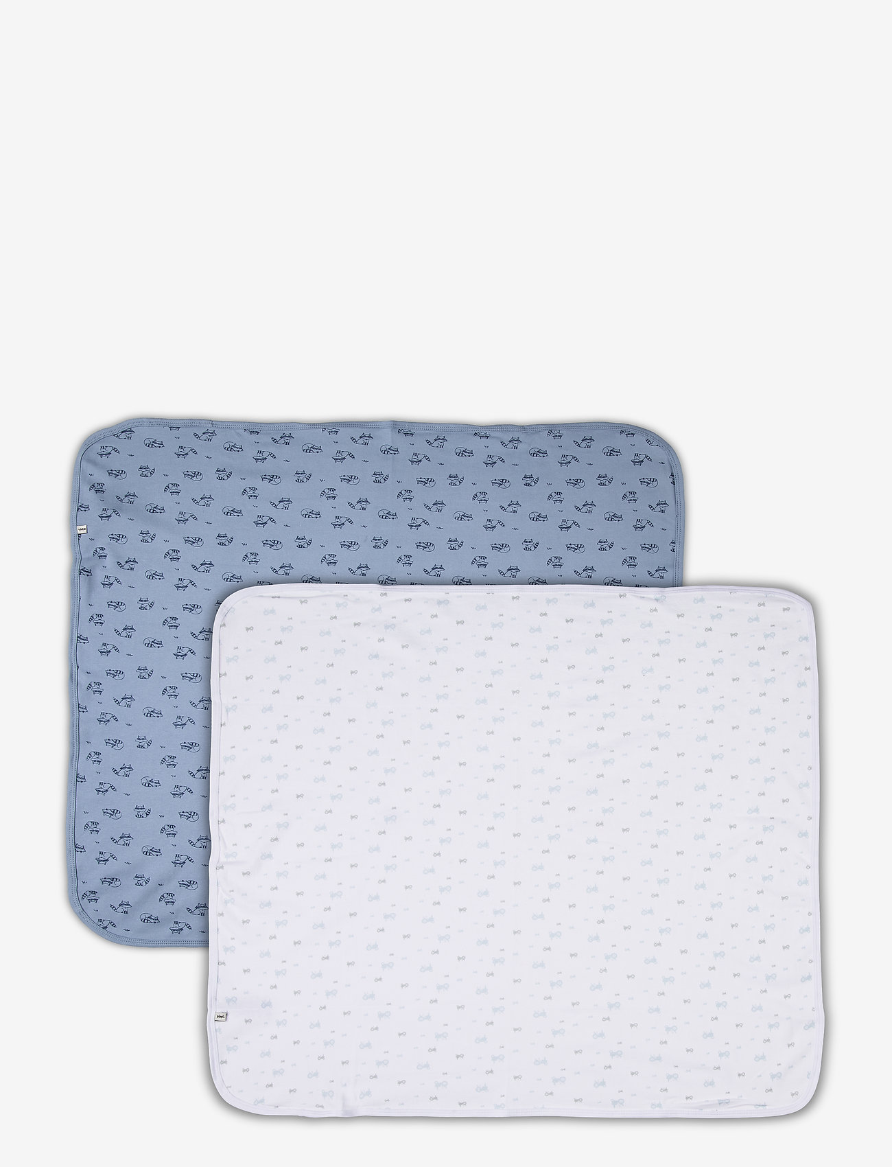 Pippi - Baby blanket -AOP (2-pack) - laagste prijzen - light blue - 0