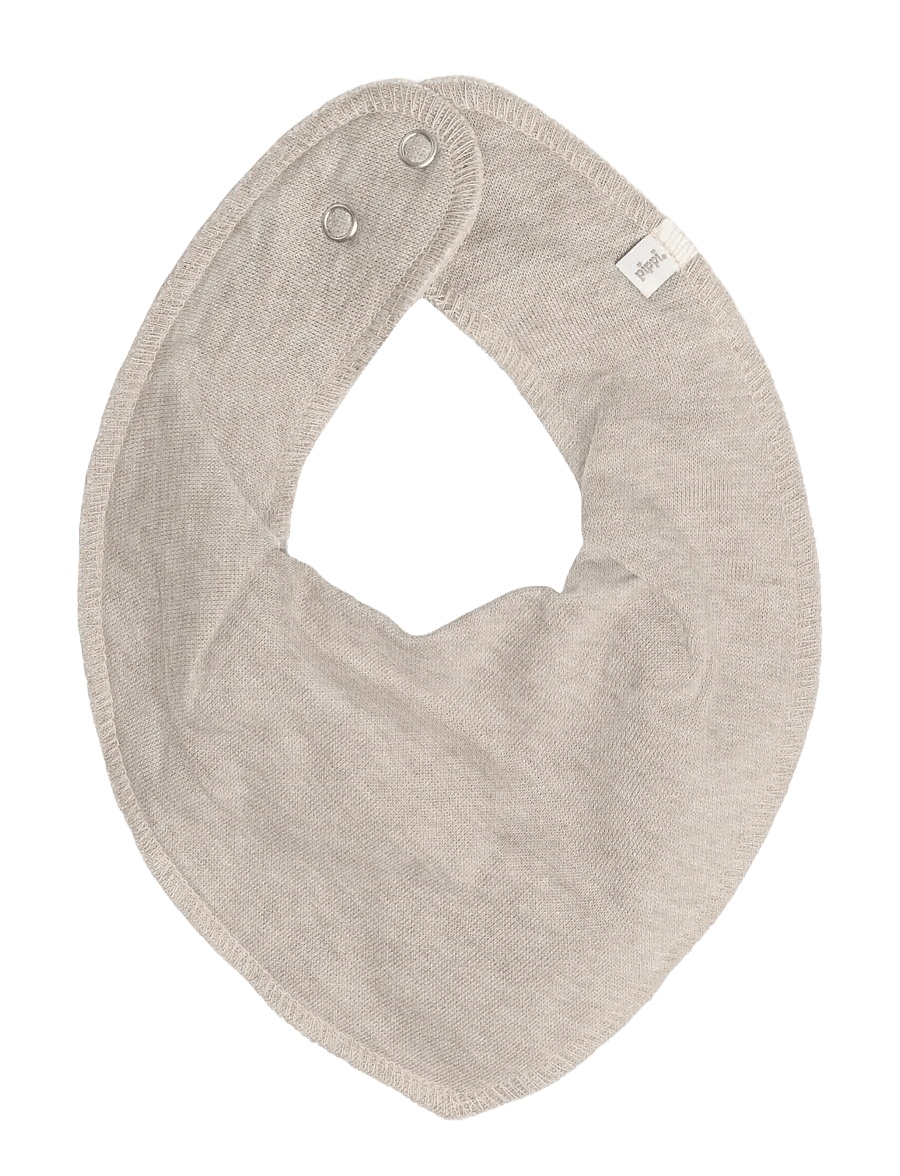 Pippi - Bandana Bib - Absorbent - dry bibs - light taupe - 0