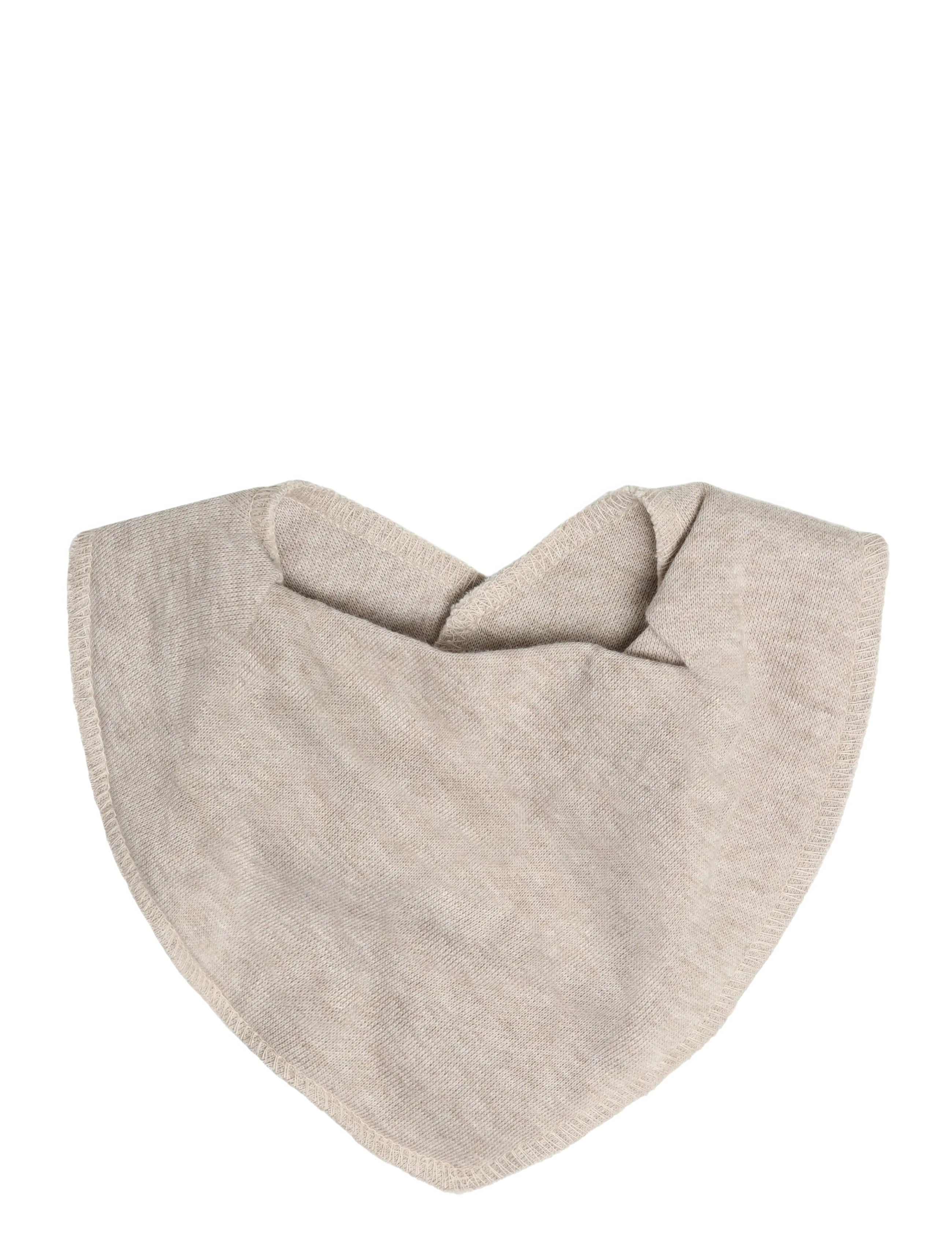 Pippi - Bandana Bib - Absorbent - light taupe - 1