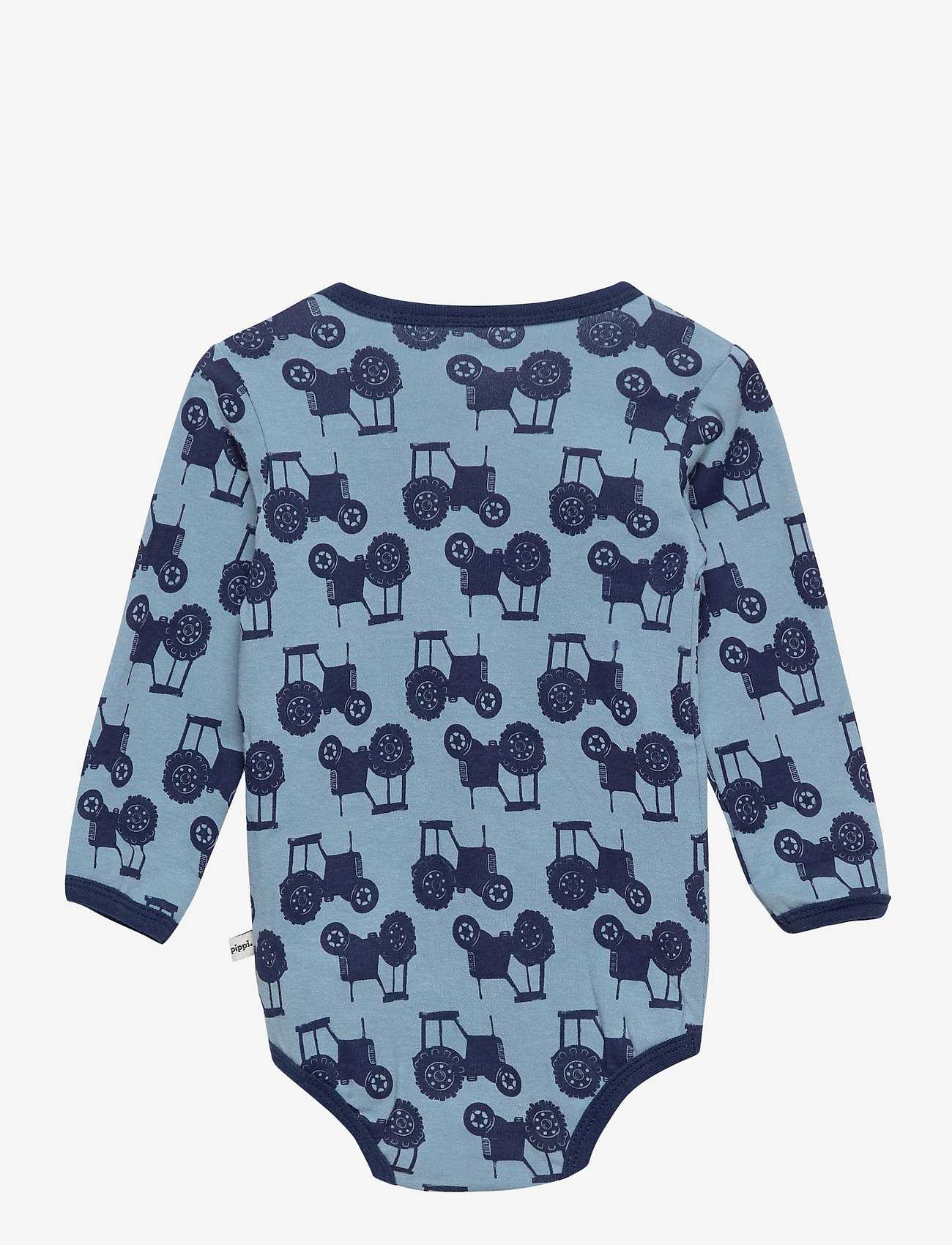Pippi - Body LS AO-printed (4-pack) - multipack bodies - blue - 5